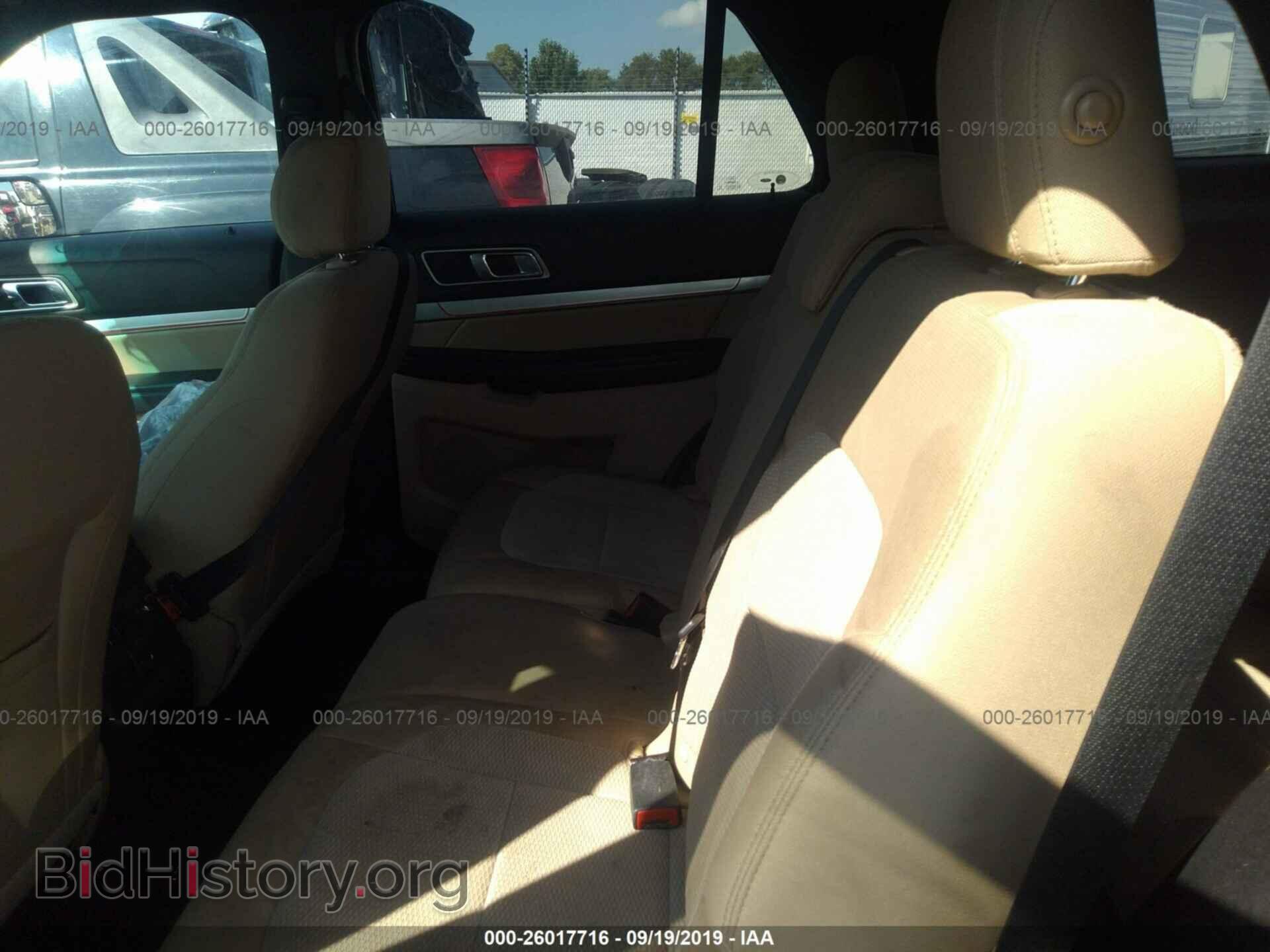 2017 FORD EXPLORER - VIN: 1FM5K7D83HGB31155 - Photo 8