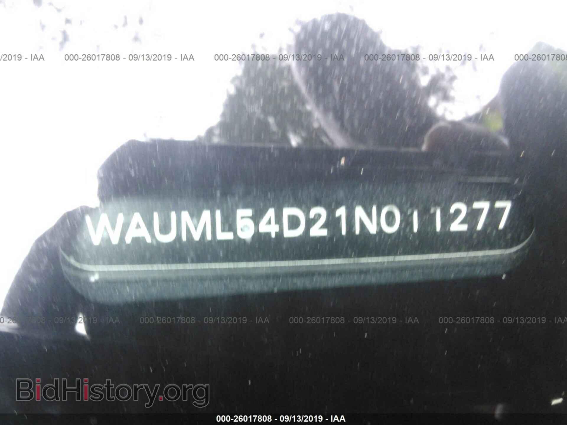 2001 AUDI A8 - VIN: WAUML54D21N011277 - Фото 9