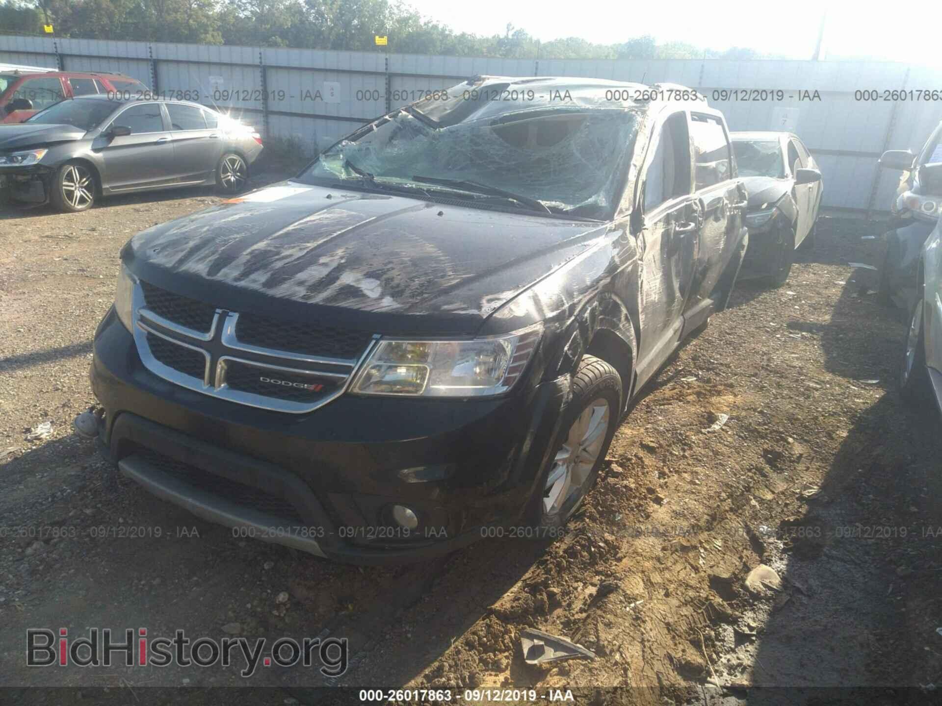 2016 DODGE JOURNEY - VIN: 3C4PDCBB7GT156665 - Фото 2