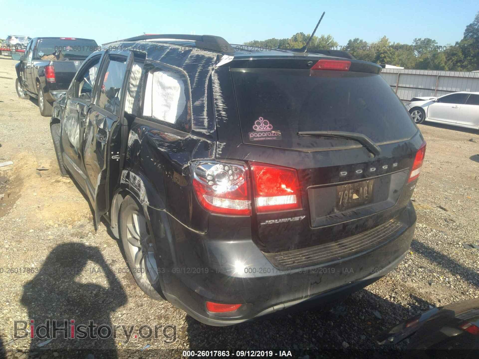 2016 DODGE JOURNEY - VIN: 3C4PDCBB7GT156665 - Фото 3