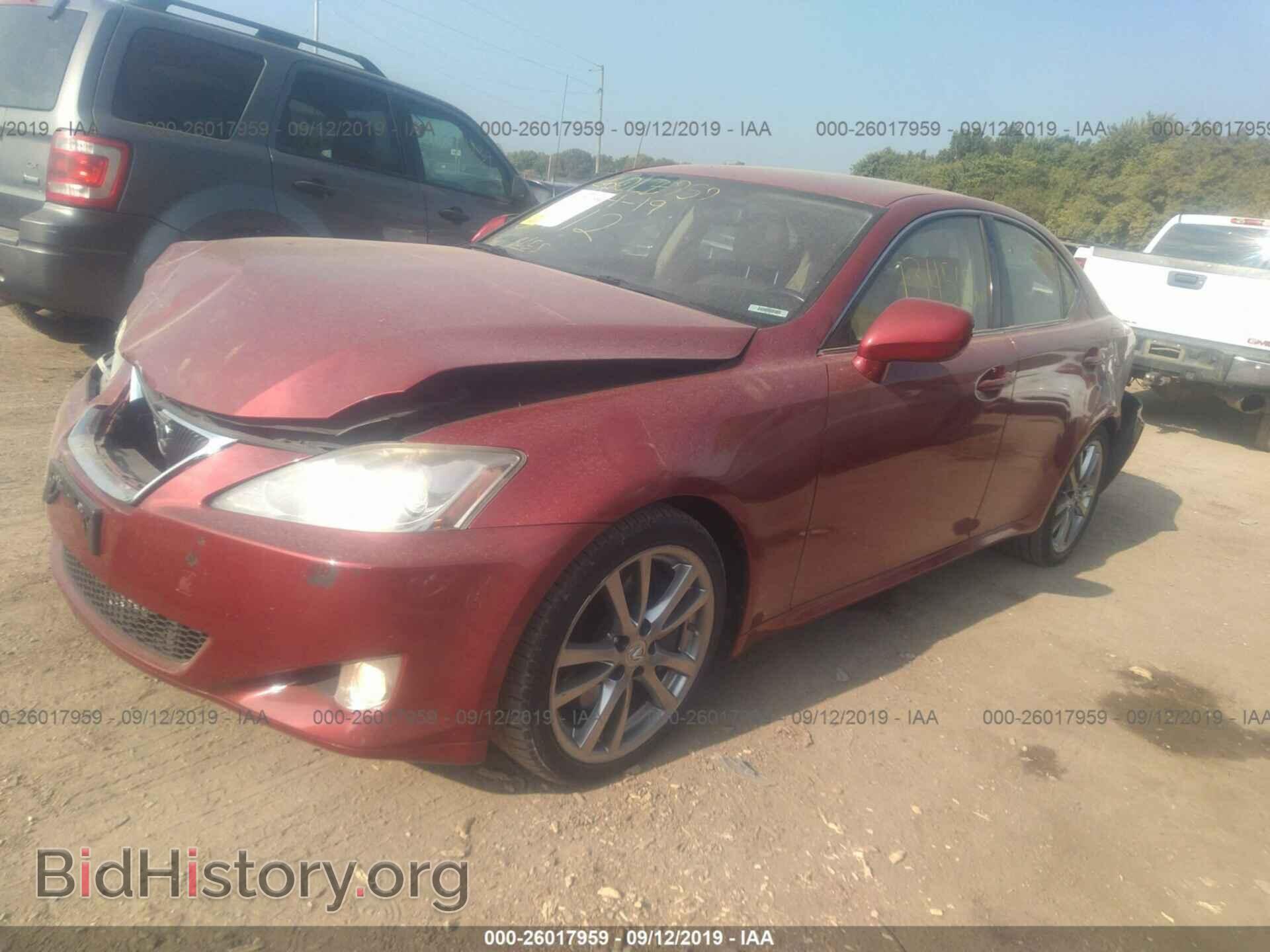 2008 LEXUS IS - VIN: JTHBE262685018112 - Фото 2