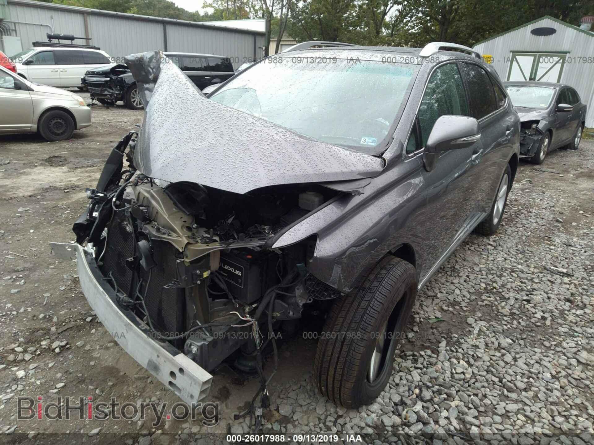 2012 LEXUS RX - VIN: 2T2BK1BA3CC149832 - Photo 2