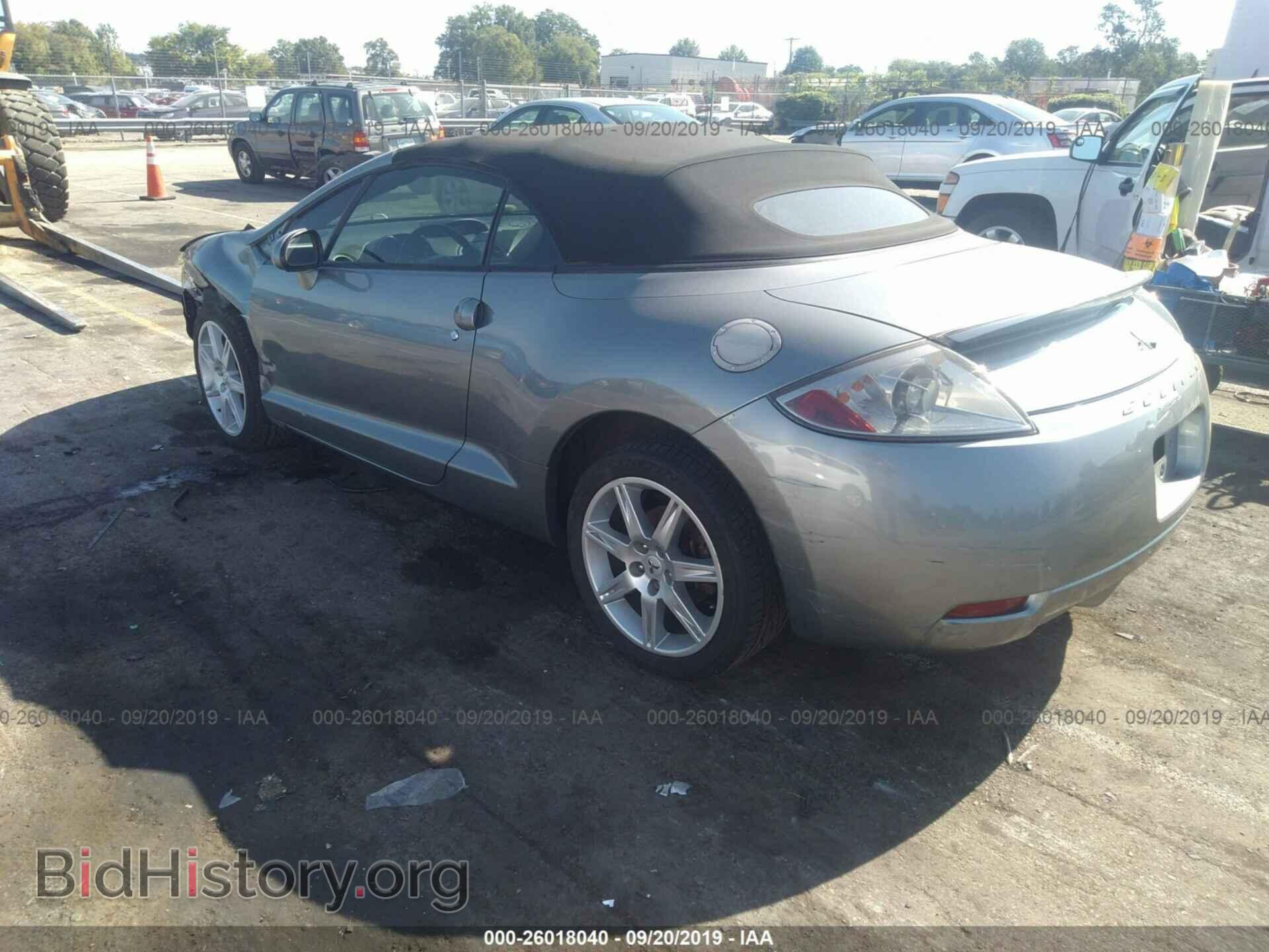 2007 MITSUBISHI ECLIPSE - VIN: 4A3AL35T17E040310 - Фото 3
