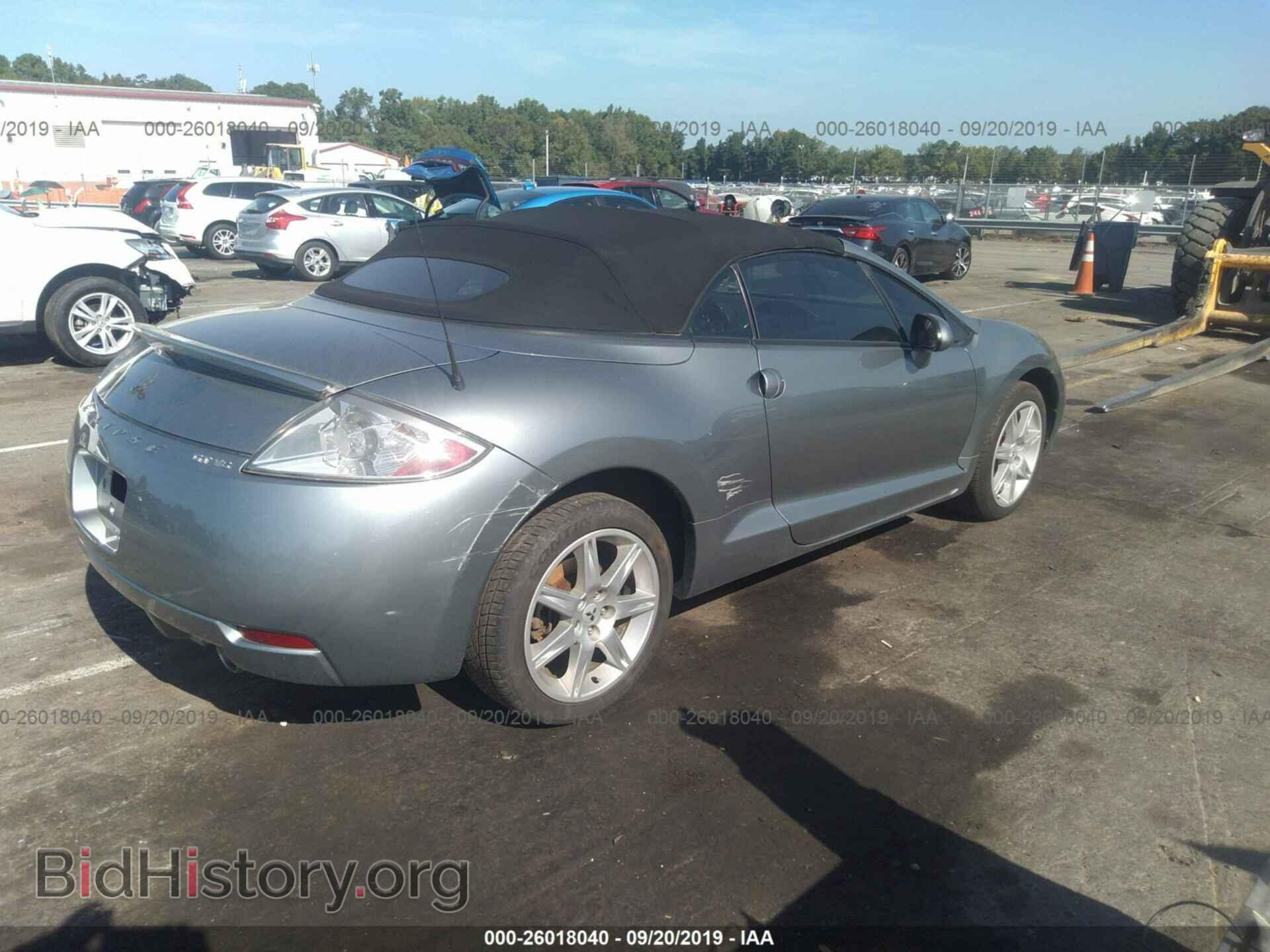 2007 MITSUBISHI ECLIPSE - VIN: 4A3AL35T17E040310 - Фото 4