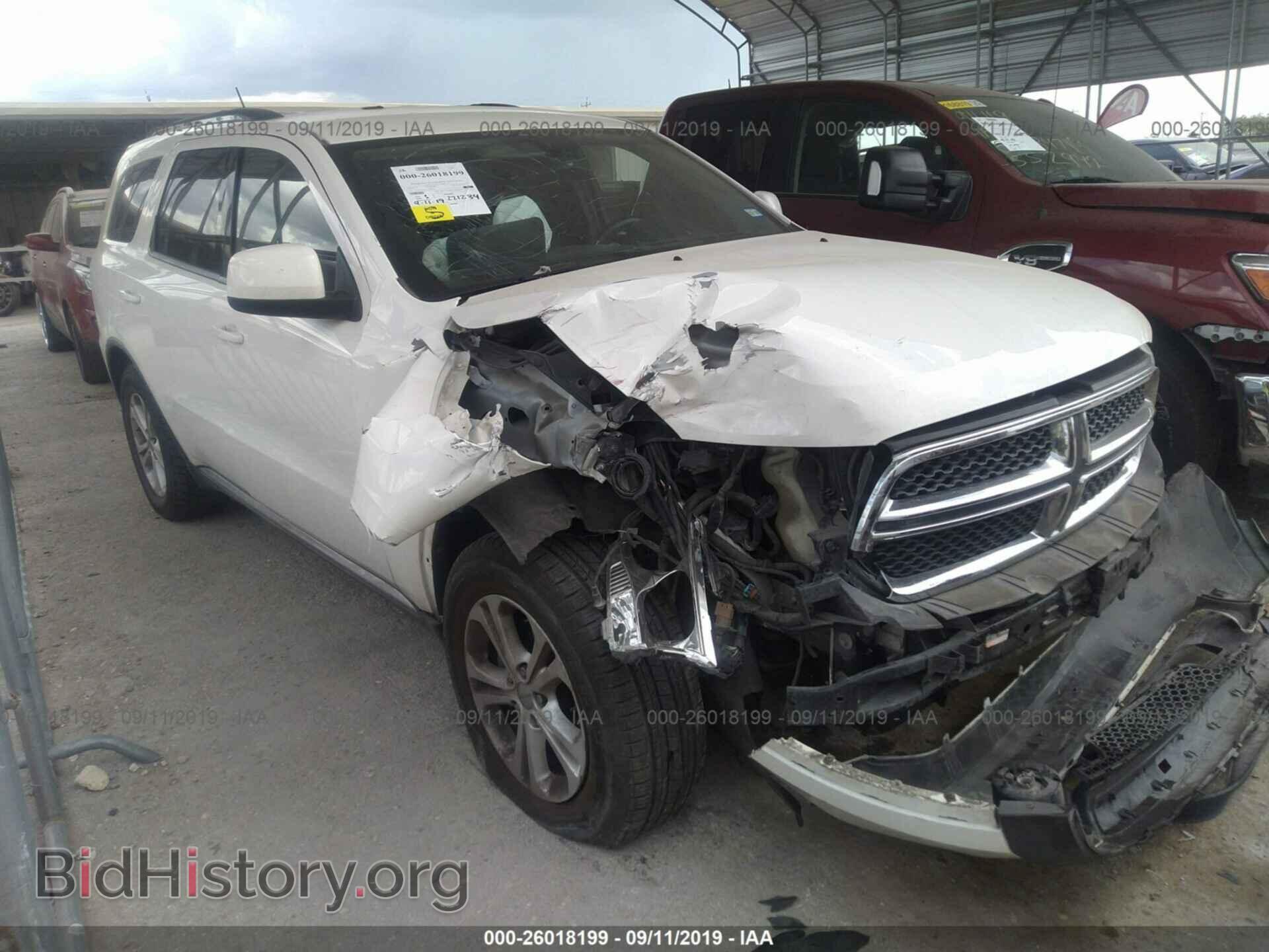 Photo 1C4RDHAG2CC180722 - DODGE DURANGO 2012