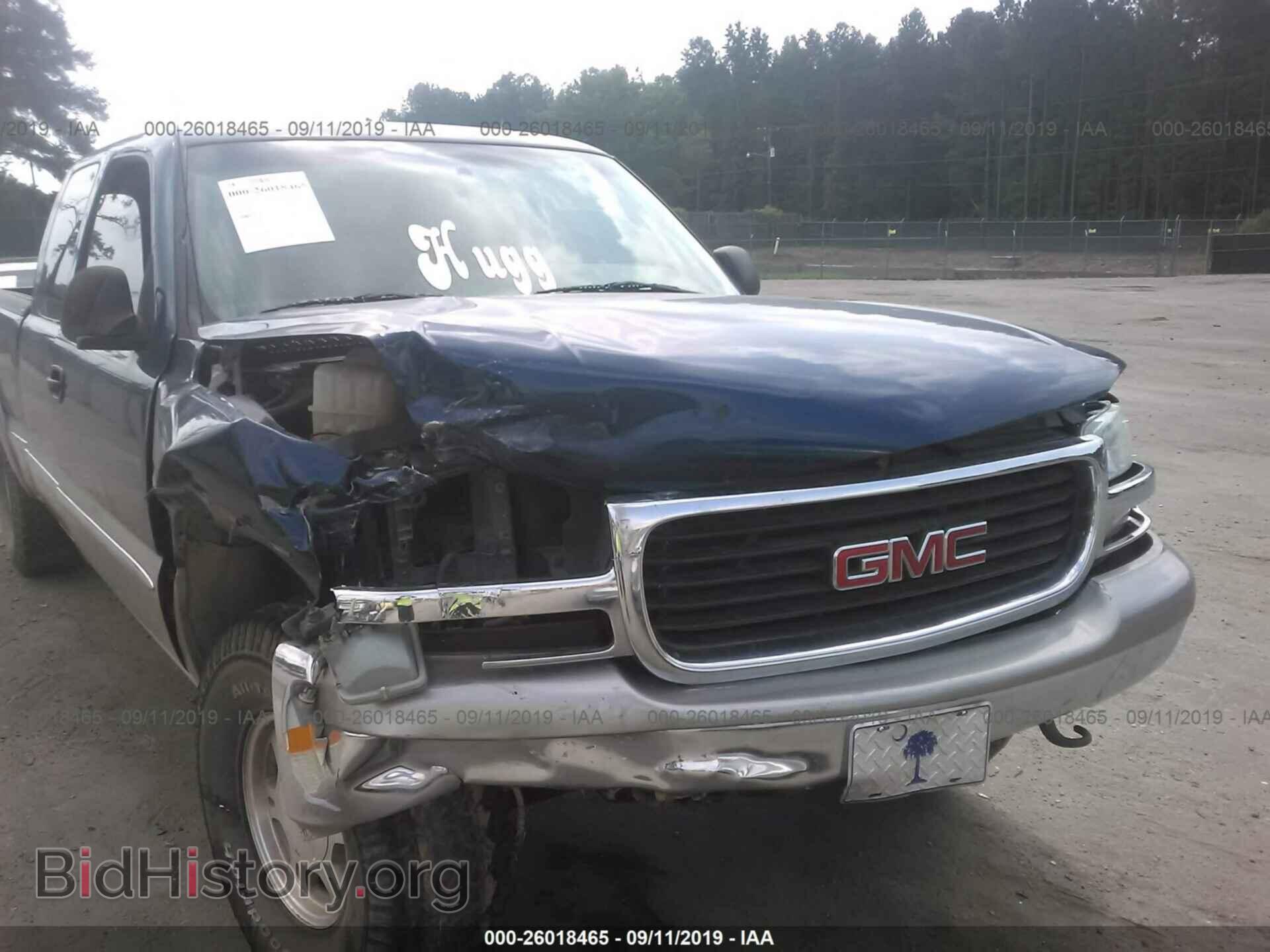 2000 GMC NEW SIERRA - VIN: 2GTEK19T9Y1272100 - Фото 6