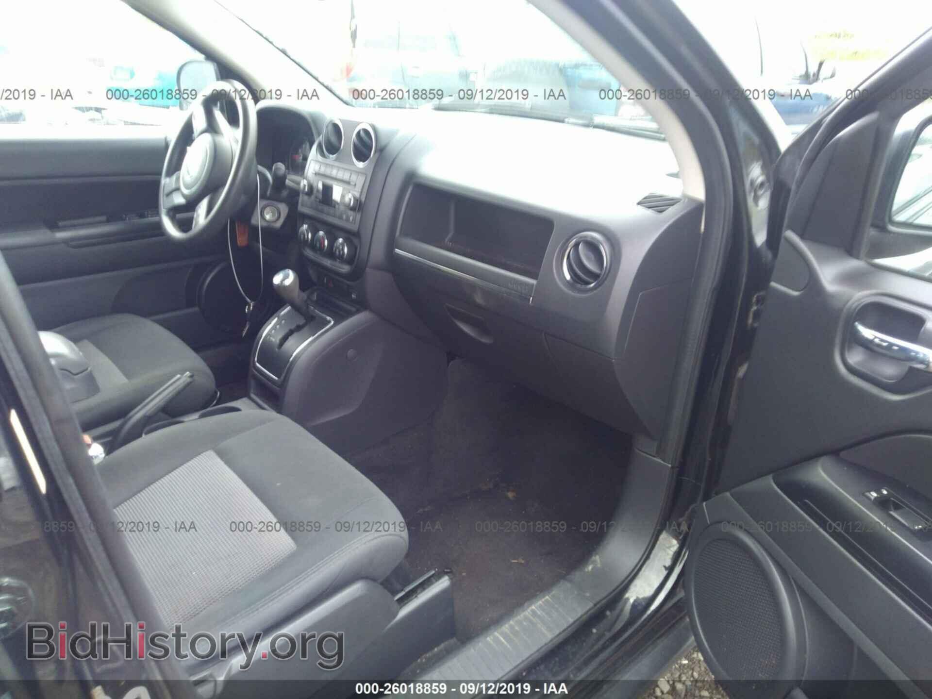 2012 JEEP COMPASS - VIN: 1C4NJDBB7CD675477 - Фото 5