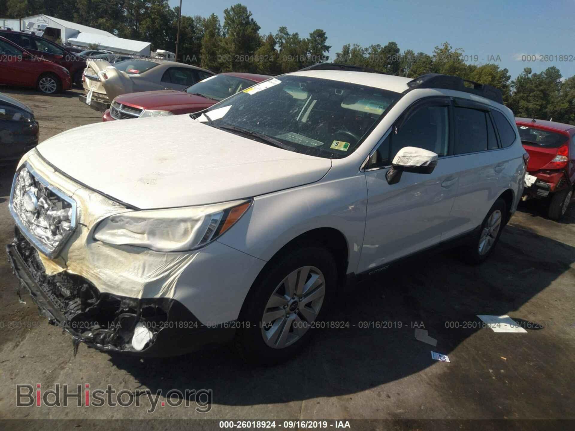 2015 SUBARU OUTBACK - VIN: 4S4BSAFC8F3318543 - Фото 2