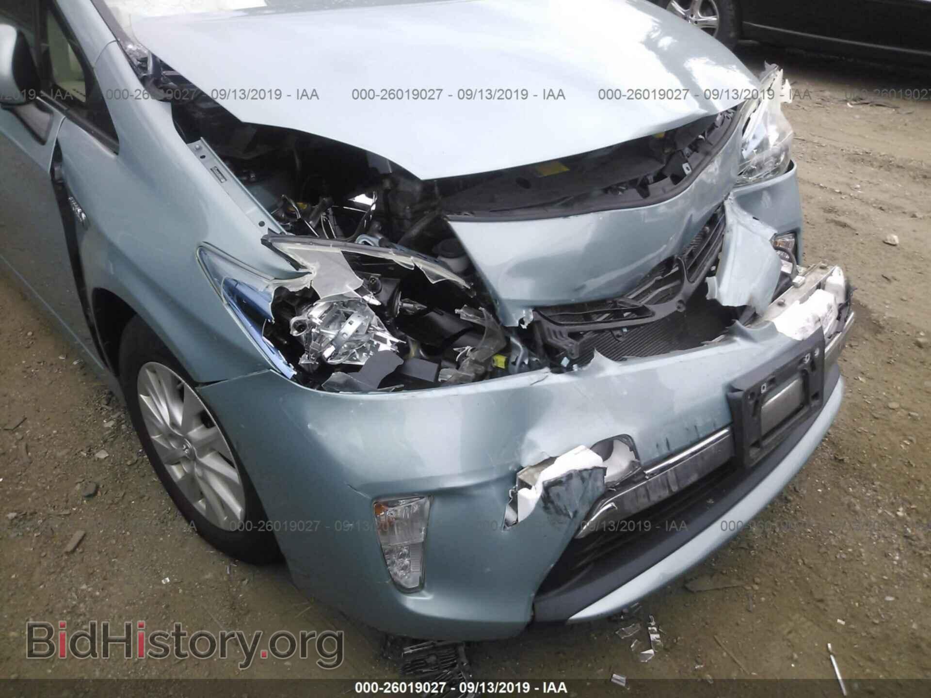2012 TOYOTA PRIUS PLUG-IN - VIN: JTDKN3DP3C3025335 - Фото 6