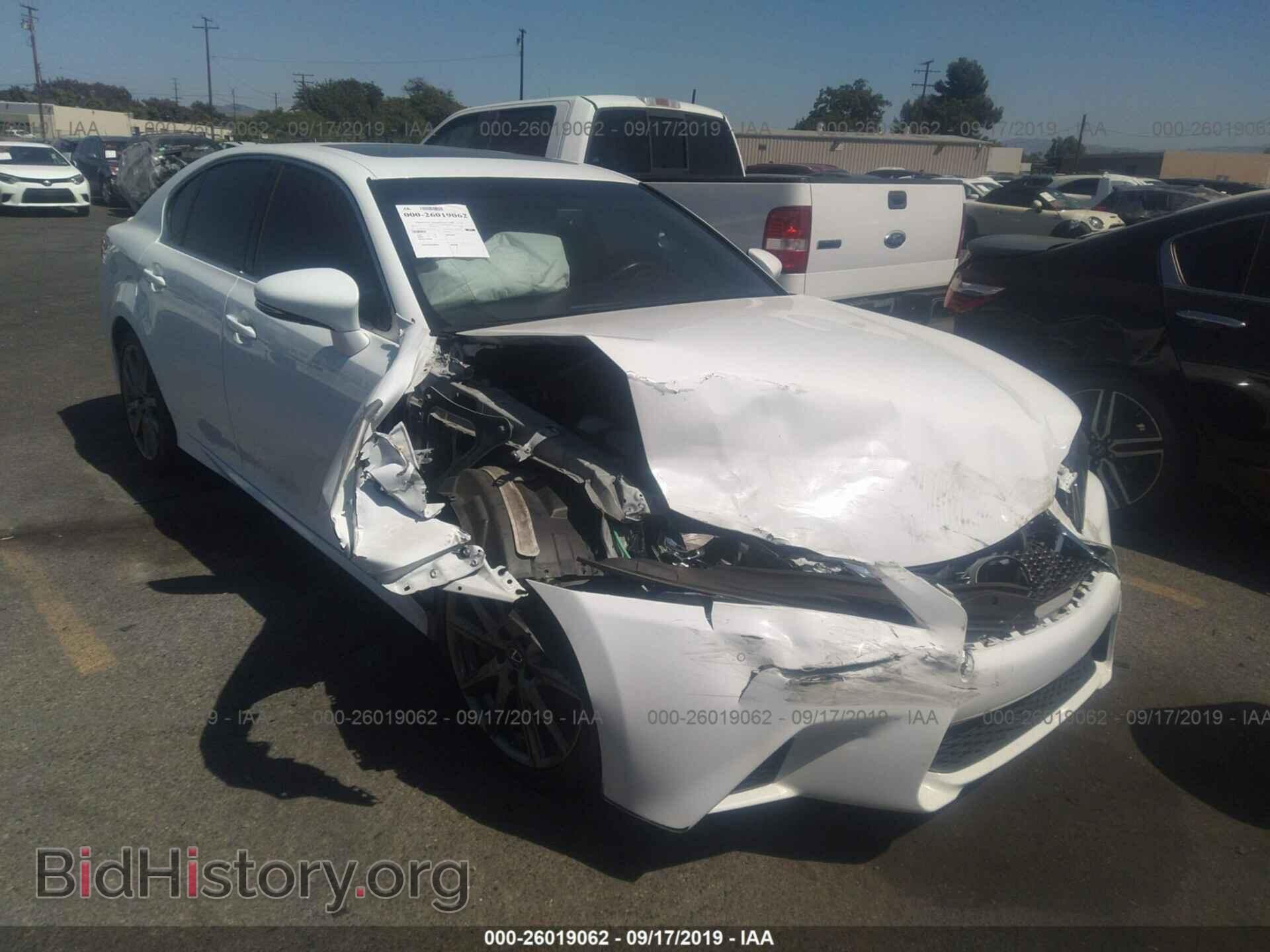 Фотография JTHBE1BL3FA019599 - LEXUS GS 2015
