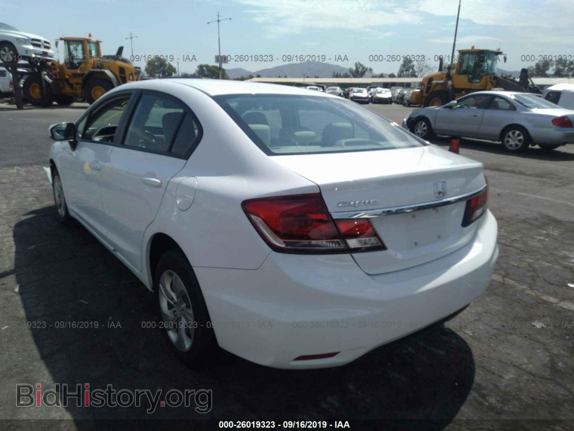 2014 HONDA CIVIC - VIN: 19XFB2F50EE269231 - Фото 3