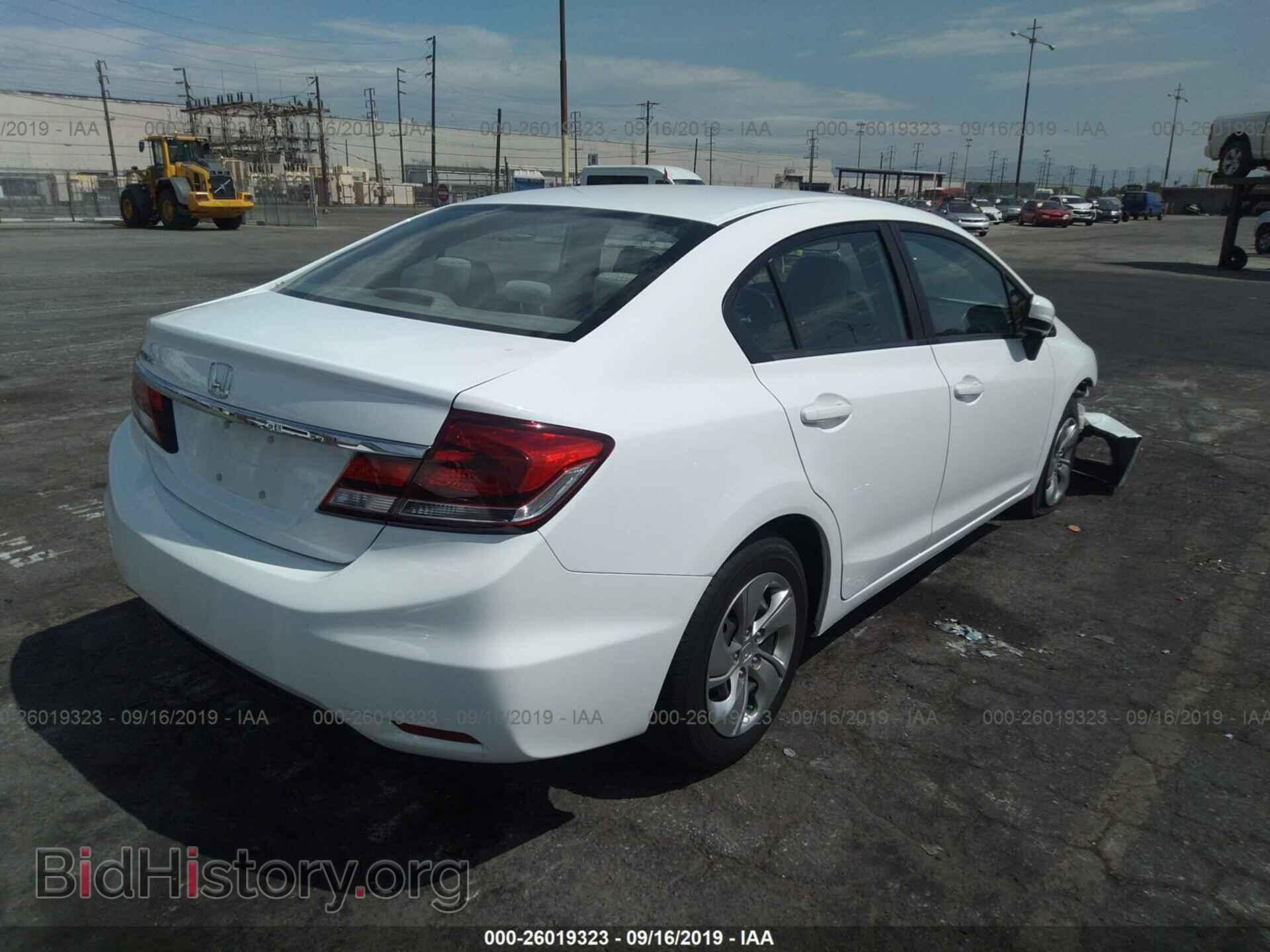 2014 HONDA CIVIC - VIN: 19XFB2F50EE269231 - Фото 4