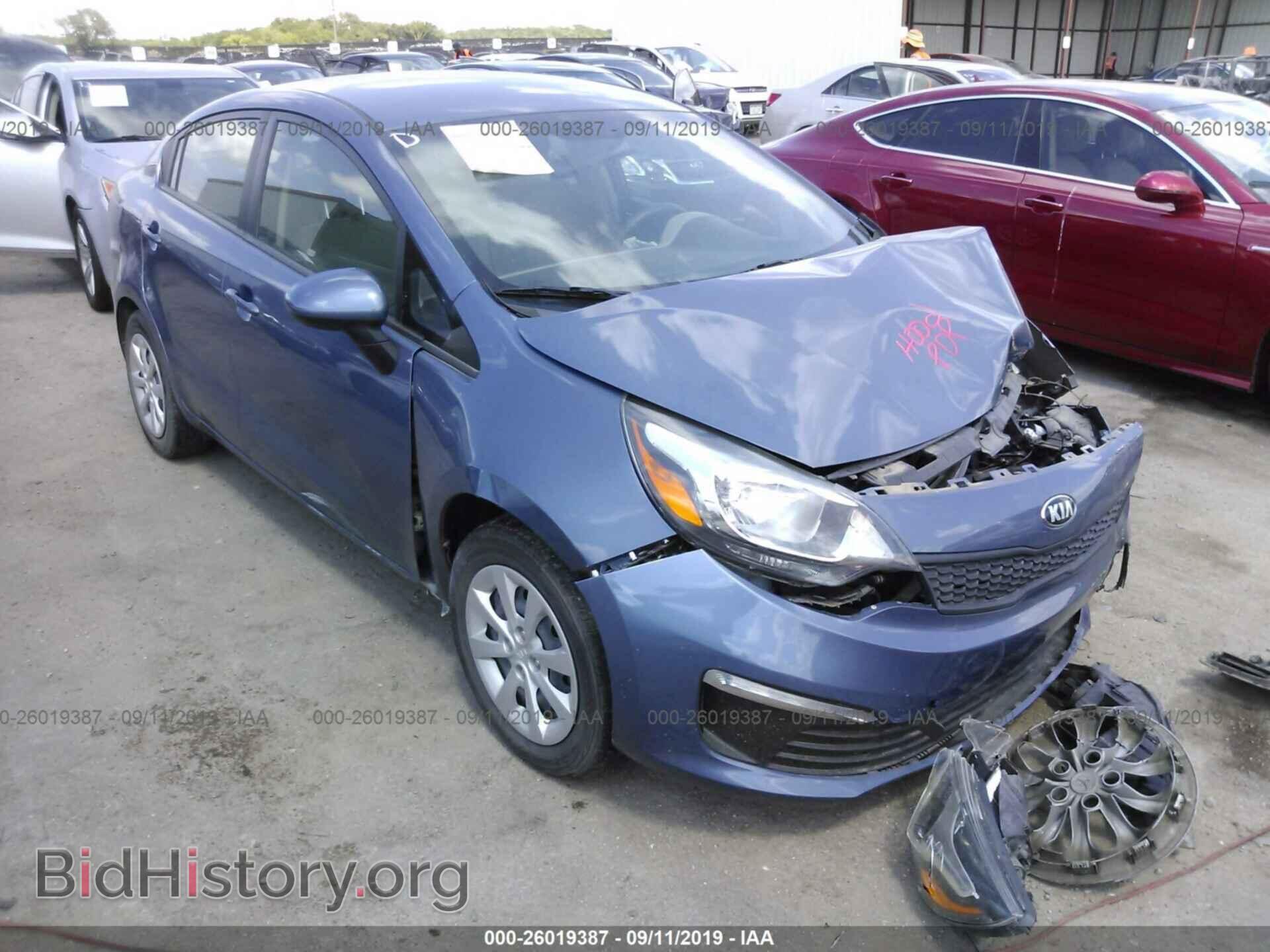 2016 KIA RIO - VIN: KNADM4A32G6603378 - Фото 6