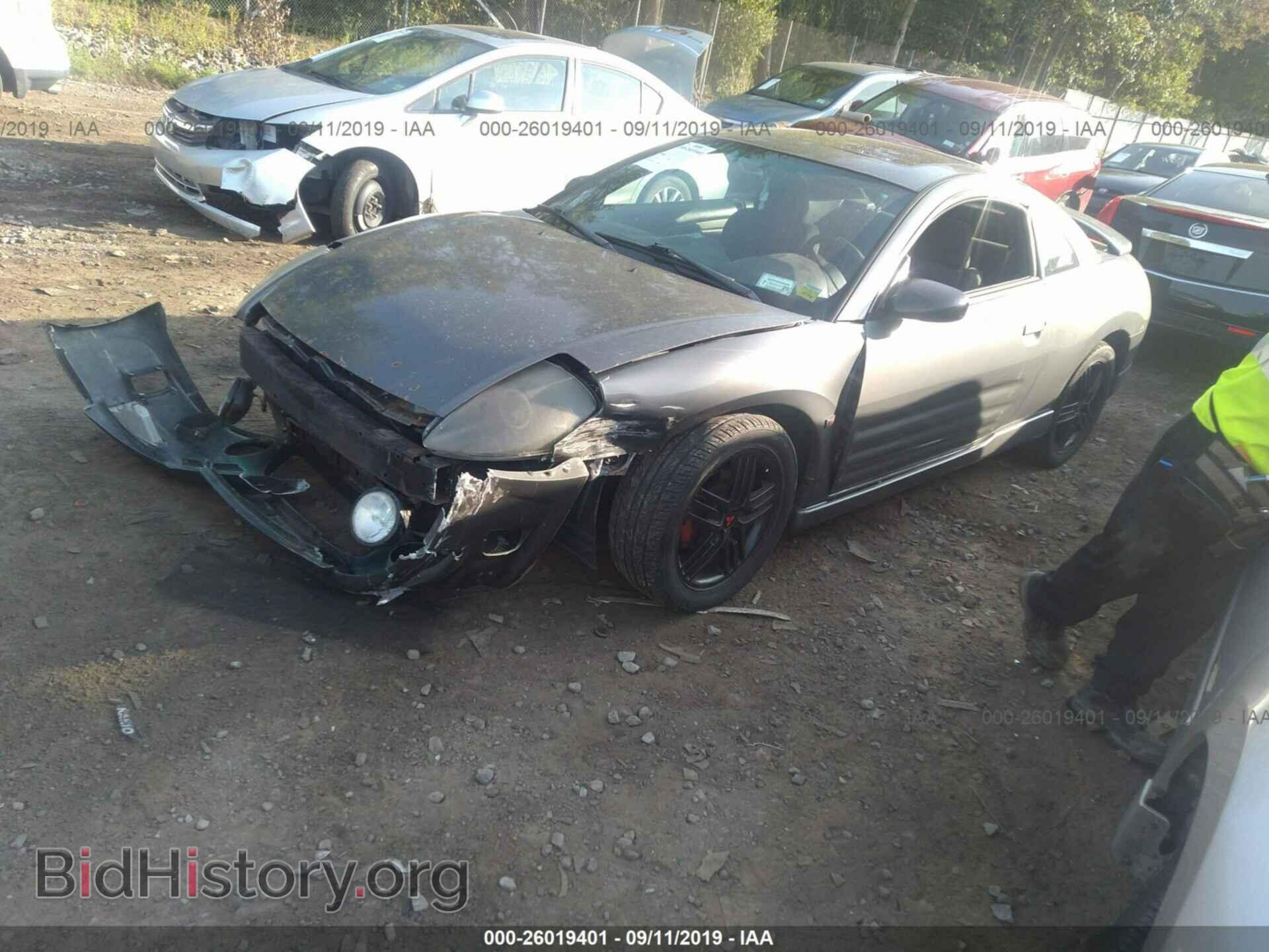 2004 MITSUBISHI ECLIPSE - VIN: 4A3AC84H84E051049 - Фото 2