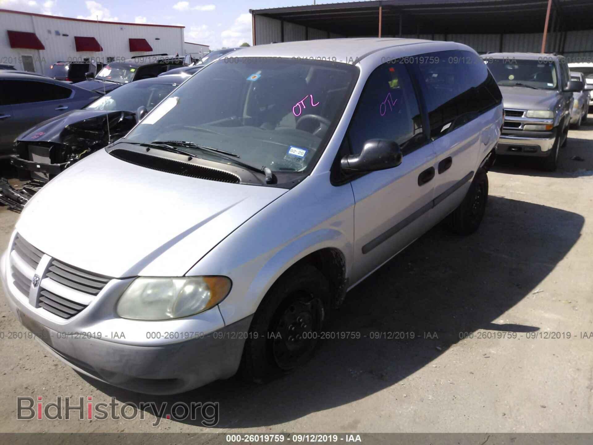 2007 DODGE CARAVAN - VIN: 1D4GP25B77B196889 - Фото 2