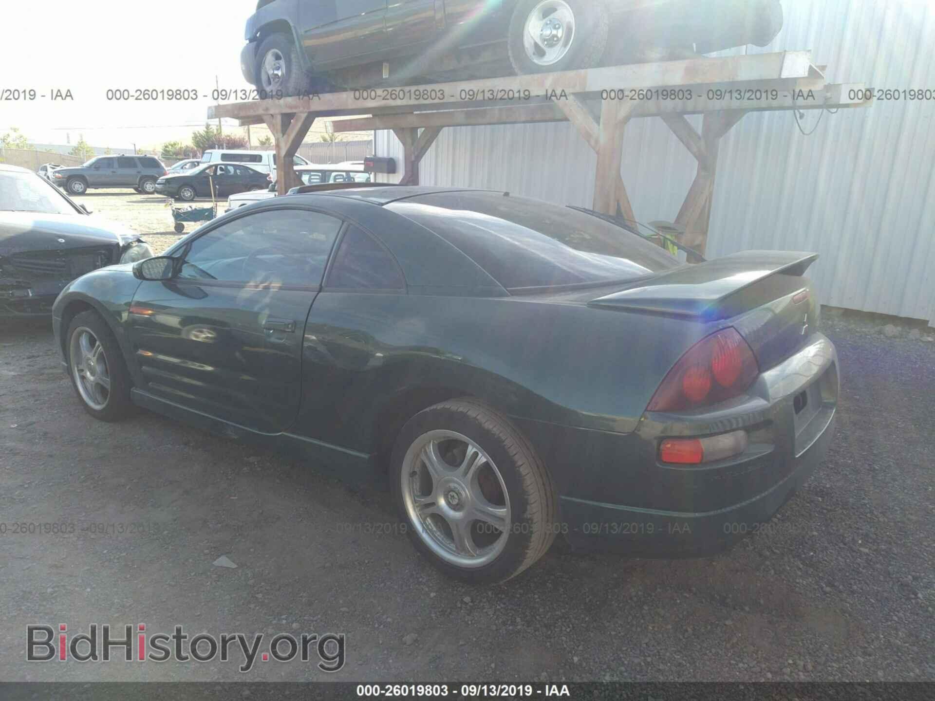2001 MITSUBISHI ECLIPSE - VIN: 4A3AC54H31E053415 - Фото 3