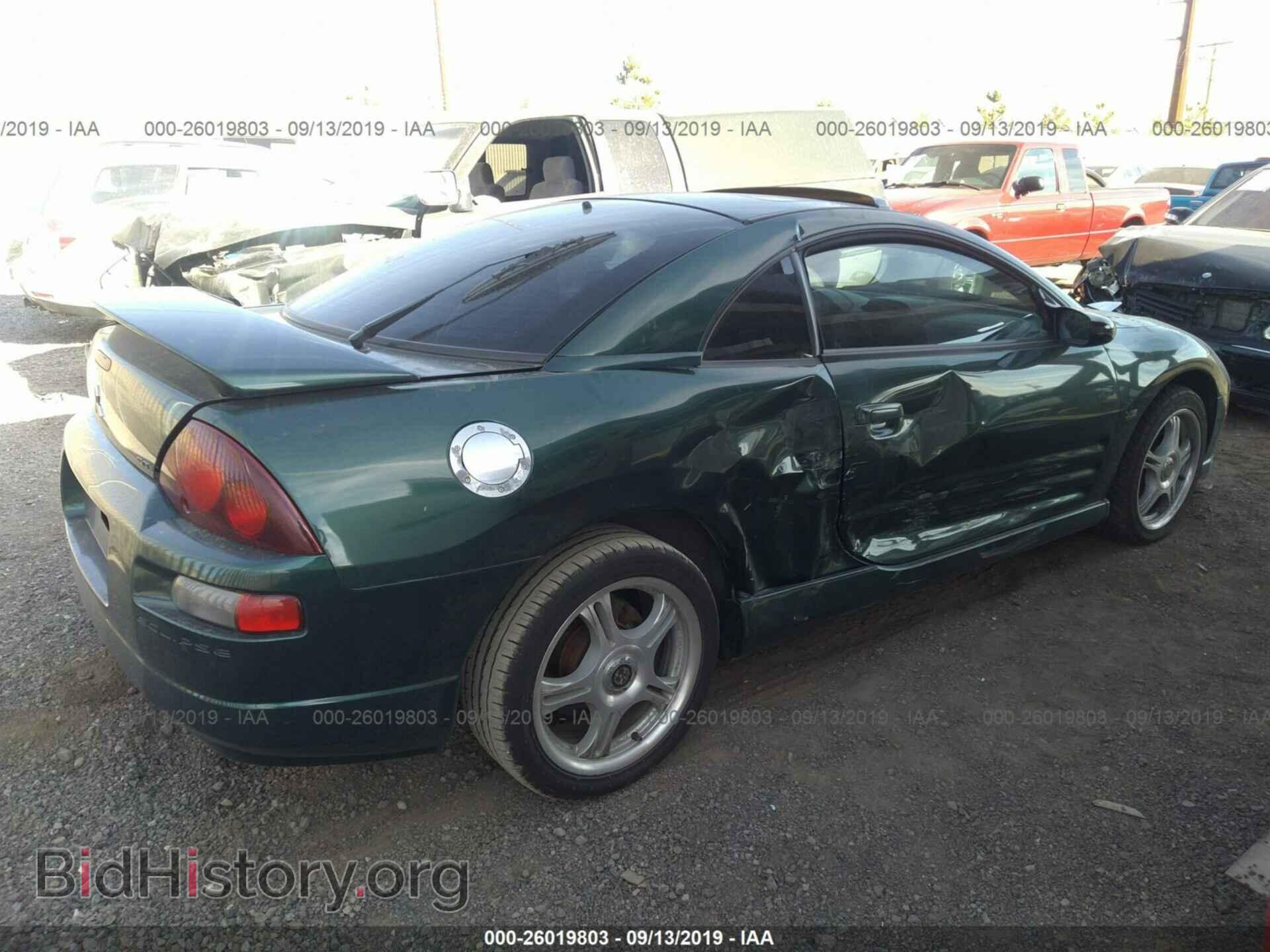 2001 MITSUBISHI ECLIPSE - VIN: 4A3AC54H31E053415 - Фото 4