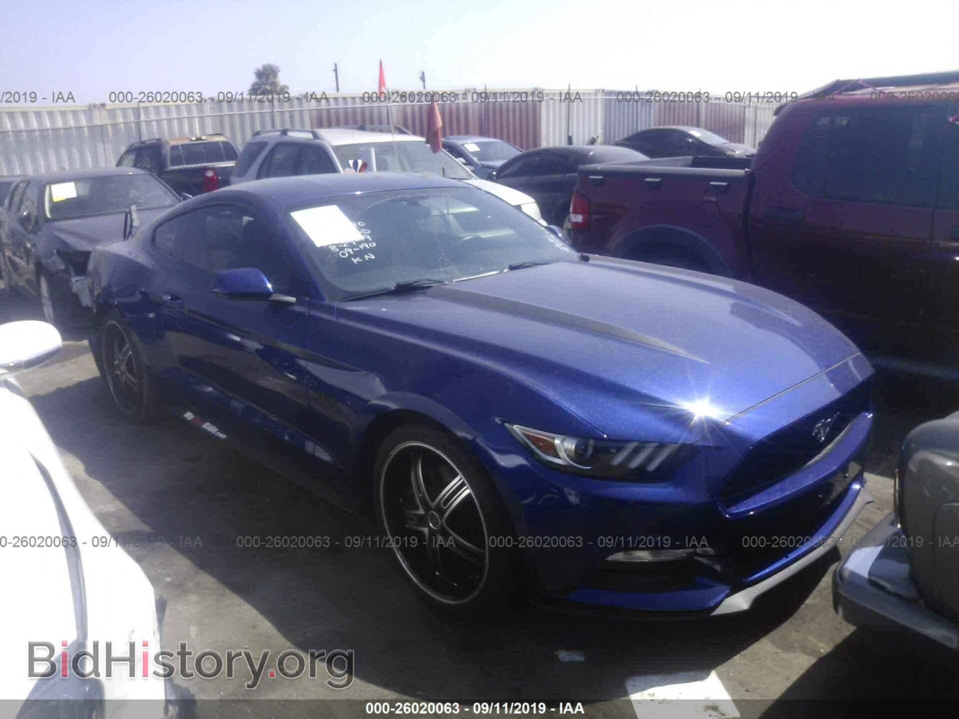 Photo 1FA6P8AM7G5264017 - FORD MUSTANG 2016