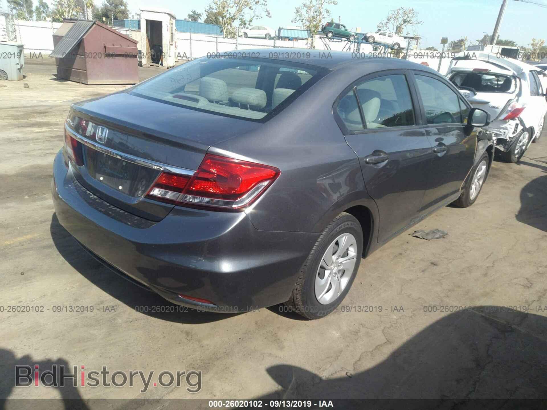 2013 HONDA CIVIC - VIN: 19XFB2F50DE240410 - Photo 4