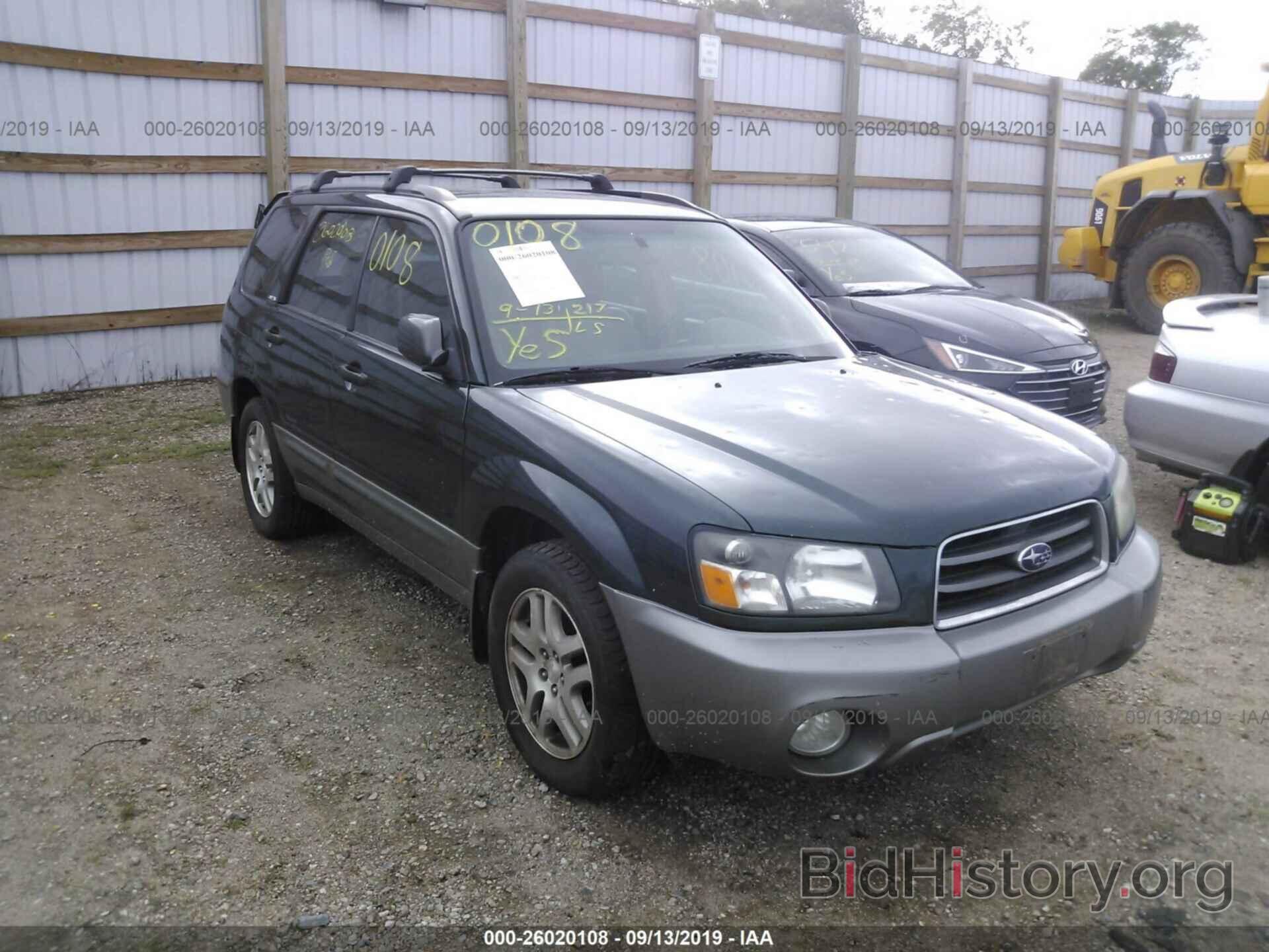 Photo JF1SG65633H742327 - SUBARU FORESTER 2003