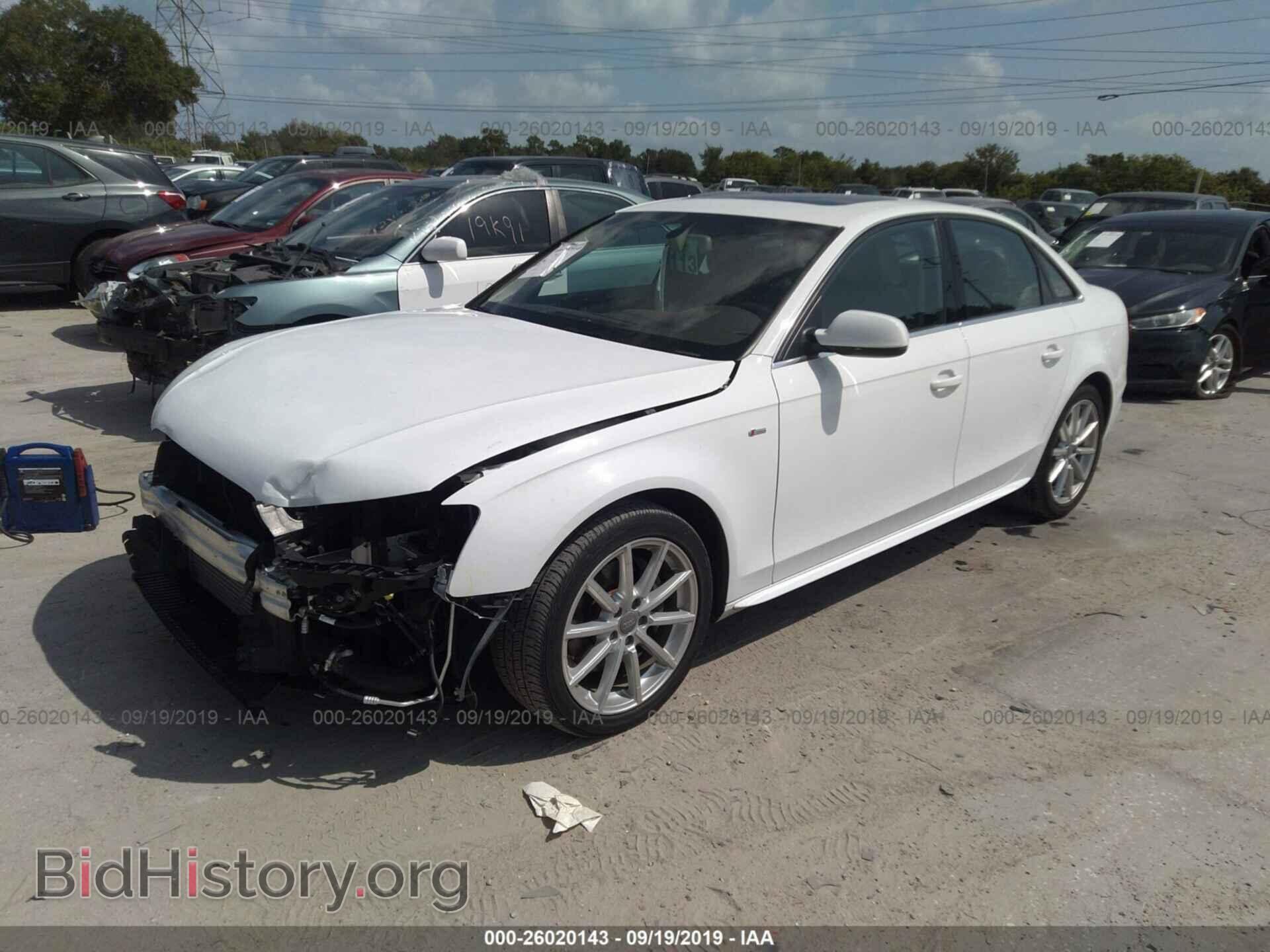 2014 AUDI A4 - VIN: WAUEFAFL7EA003049 - Фото 2