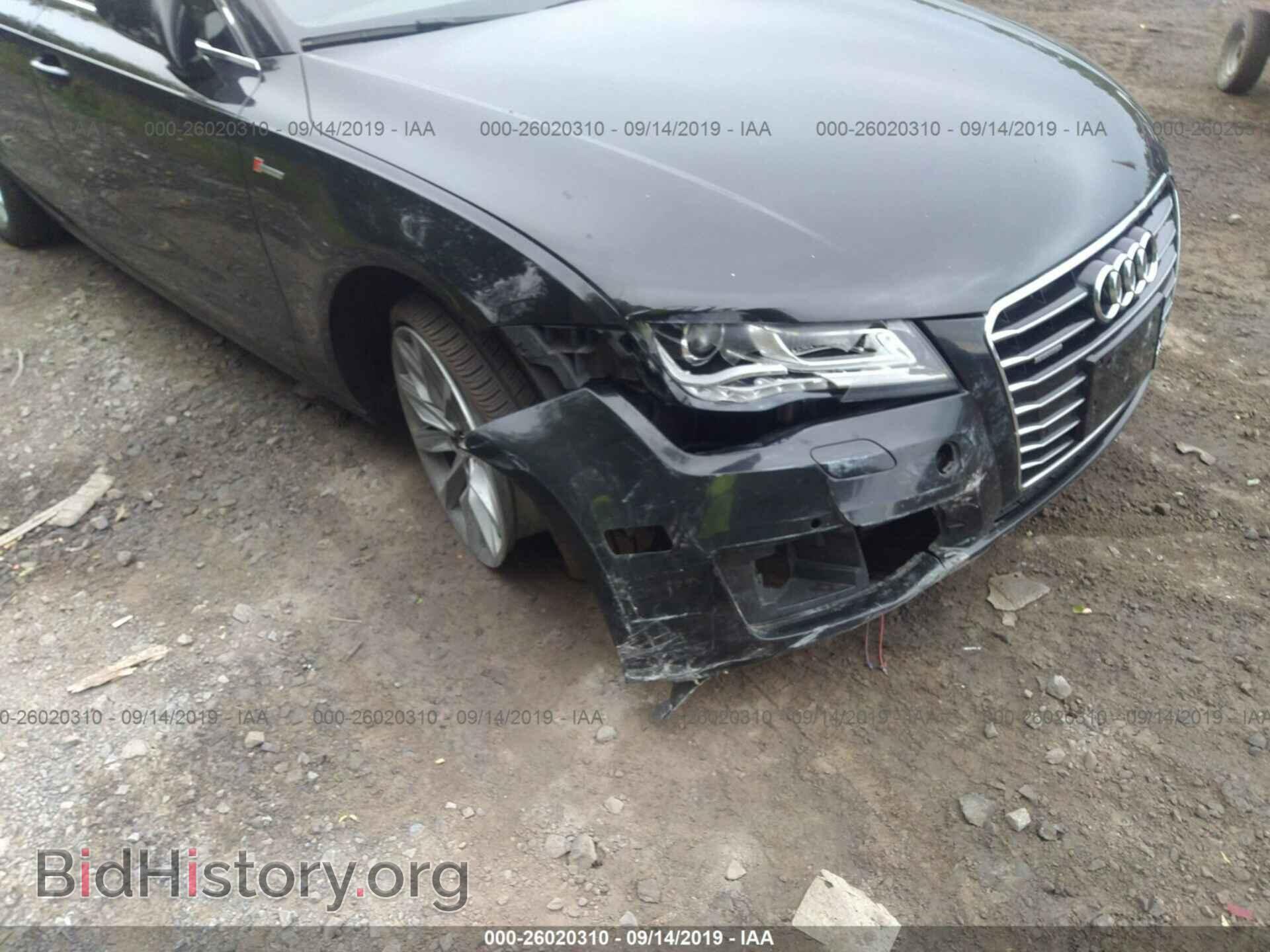 2012 AUDI A7 - VIN: WAUYGAFC4CN112763 - Фото 6