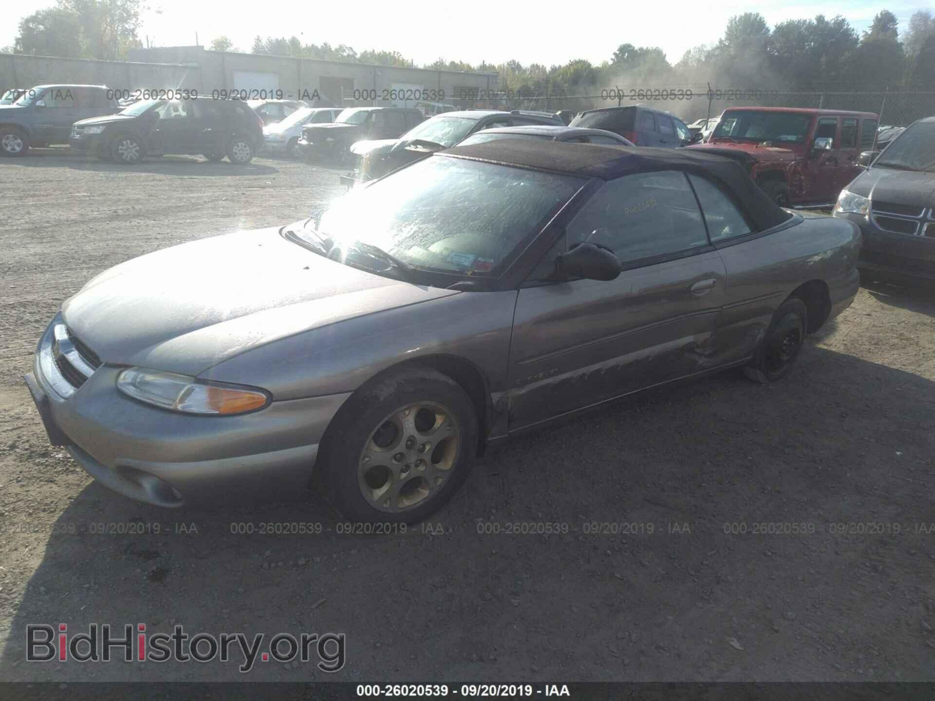 1998 CHRYSLER SEBRING - VIN: 3C3EL55H7WT276071 - Фото 2