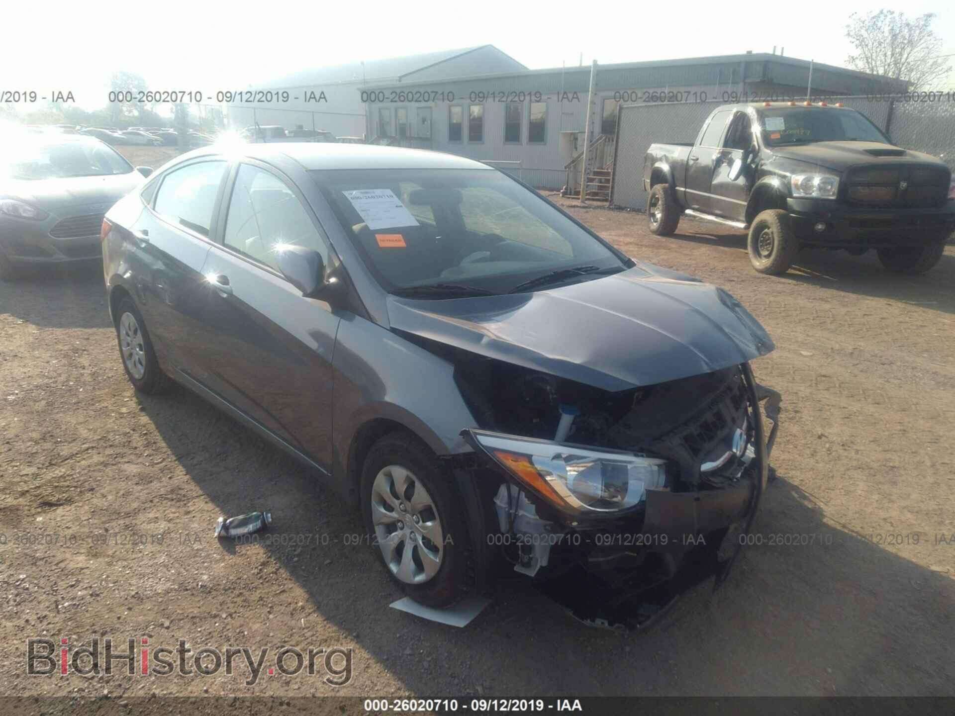 Фотография KMHCT4AEXHU217030 - HYUNDAI ACCENT 2017