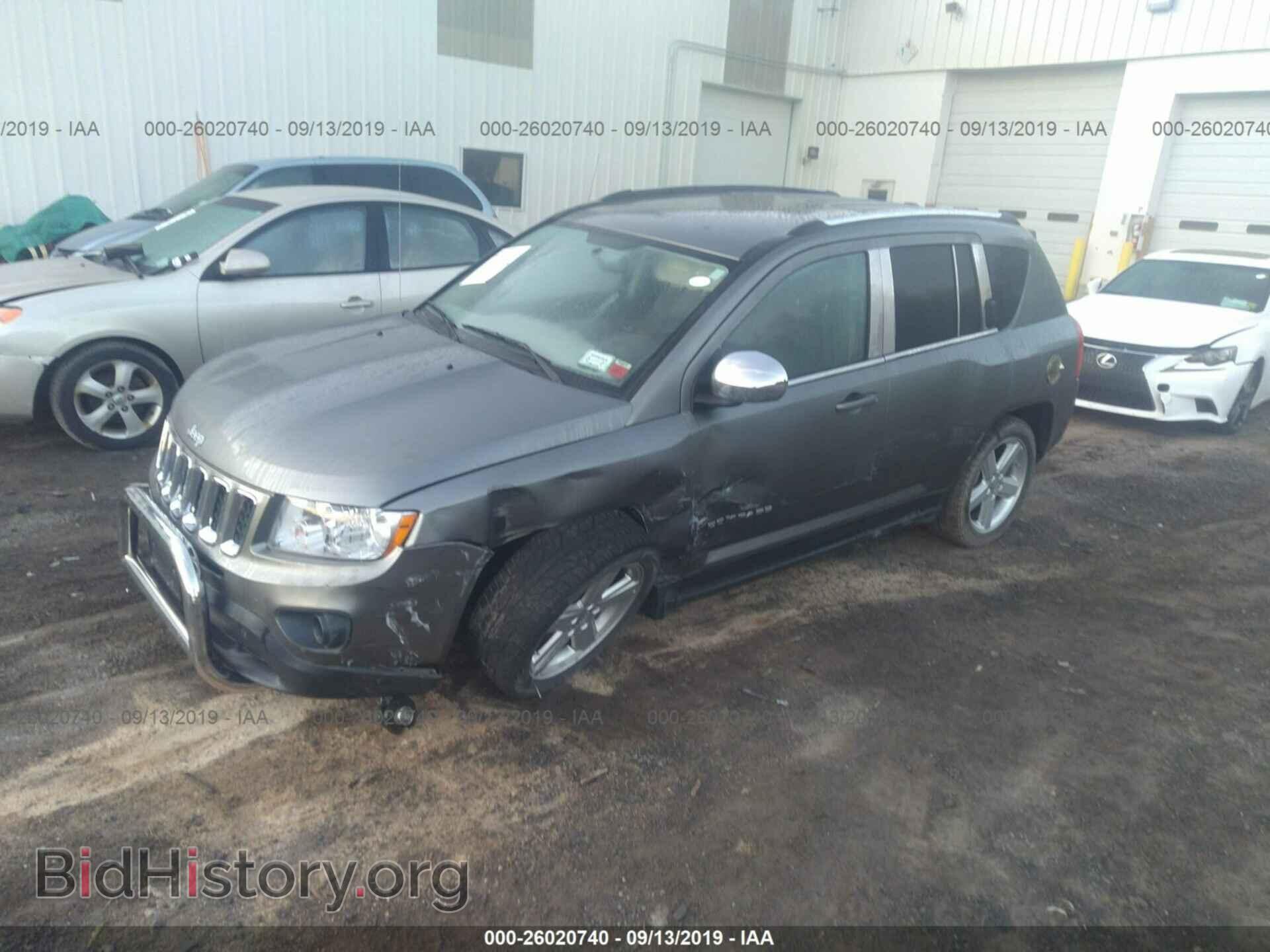 2012 JEEP COMPASS - VIN: 1C4NJDCB5CD633131 - Фото 2