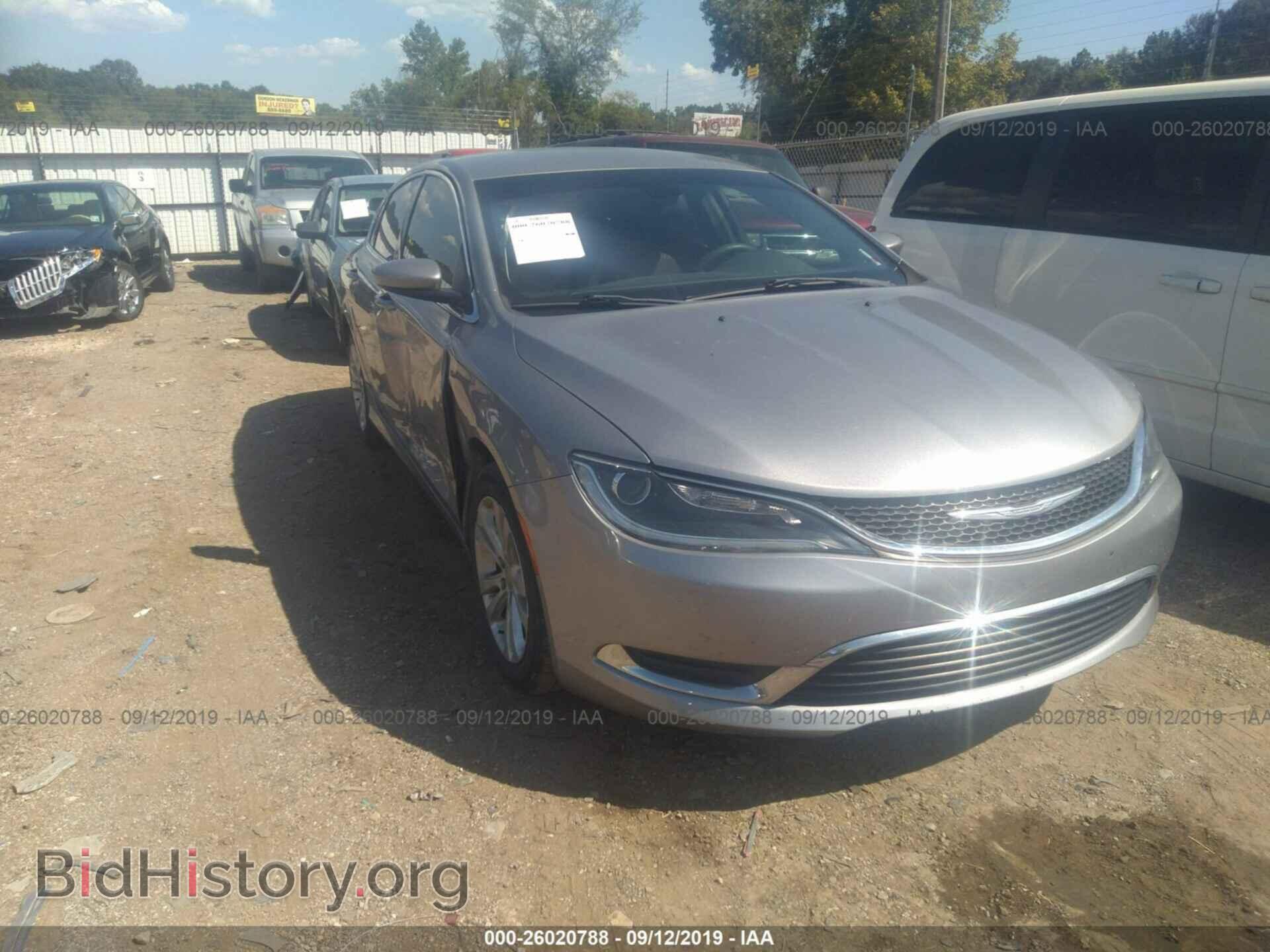Photo 1C3CCCAB1GN107520 - CHRYSLER 200 2016