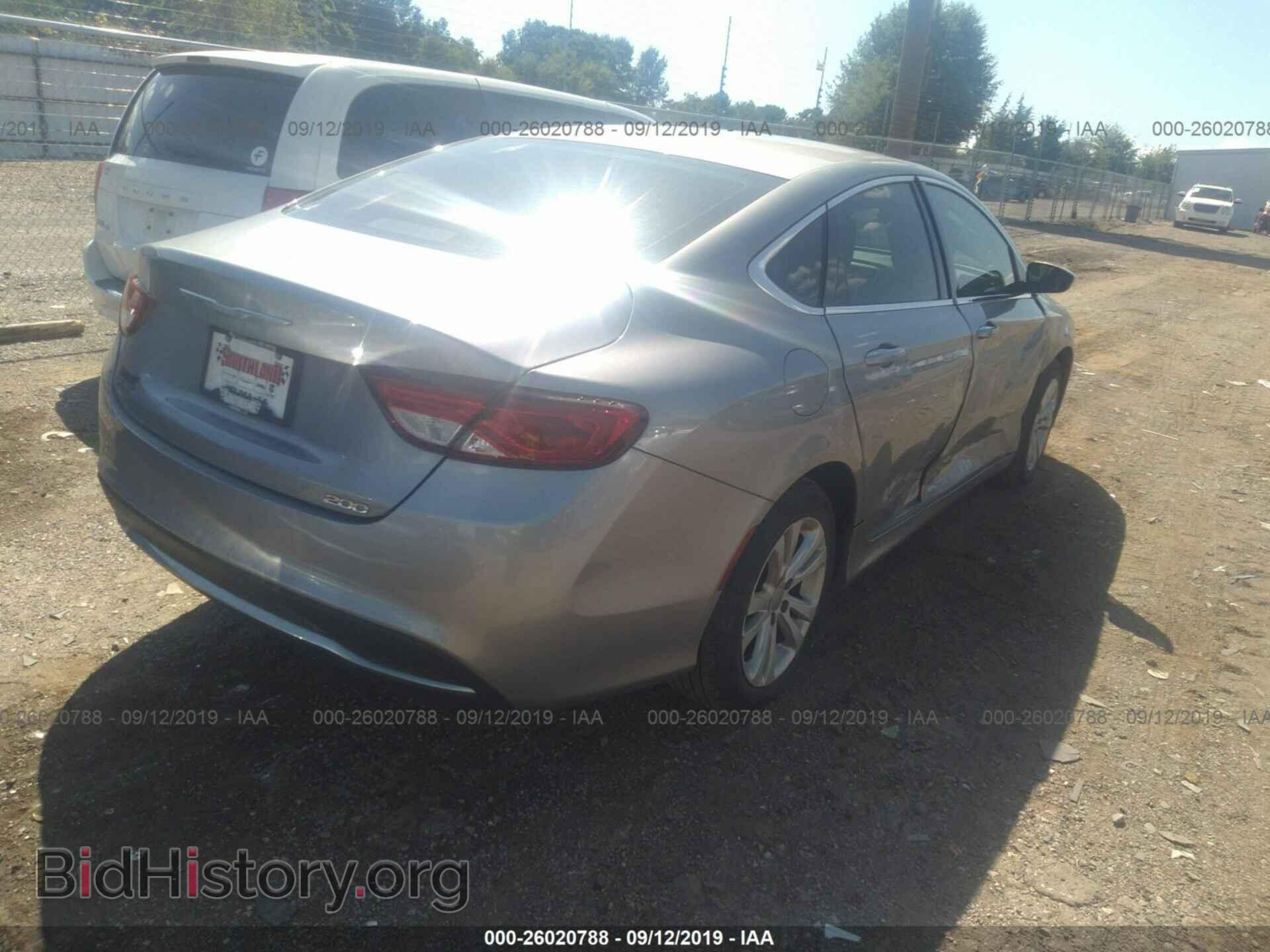 2016 CHRYSLER 200 - VIN: 1C3CCCAB1GN107520 - Фото 4