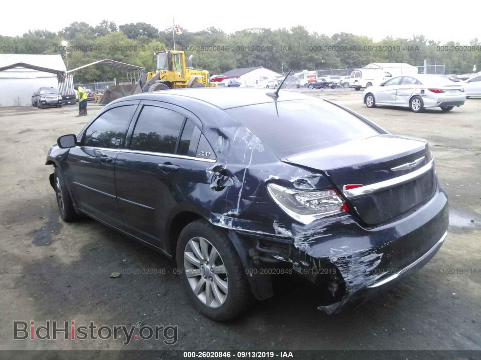 2012 CHRYSLER 200 - VIN: 1C3CCBBB3CN171805 - Фото 3