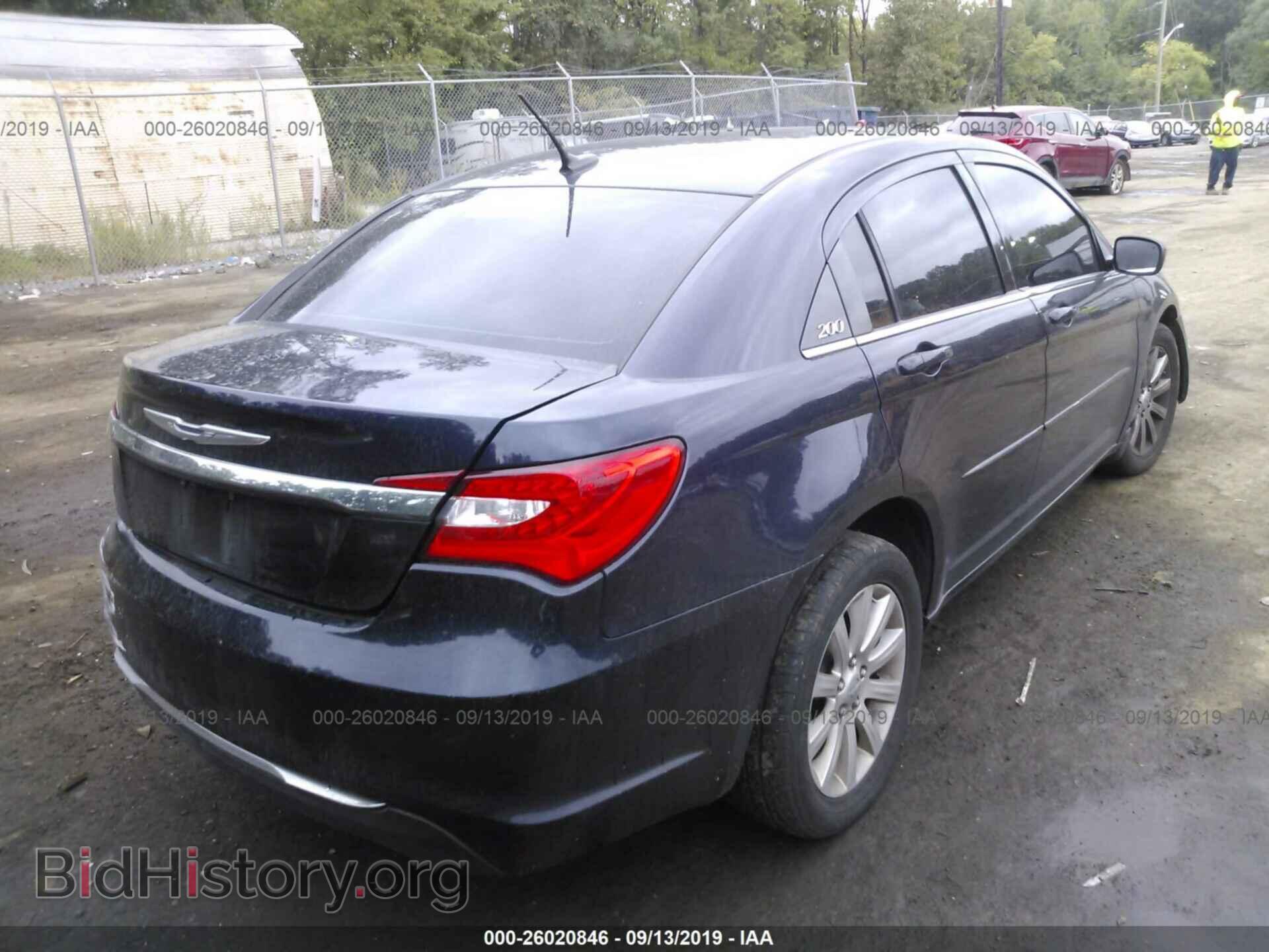 2012 CHRYSLER 200 - VIN: 1C3CCBBB3CN171805 - Фото 4