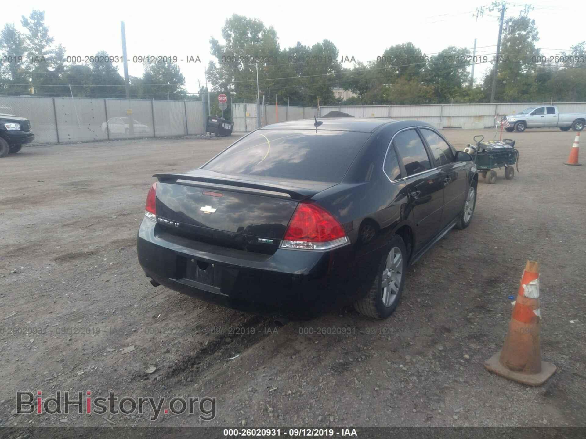 2012 CHEVROLET IMPALA - VIN: 2G1WB5E35C1150756 - Фото 4