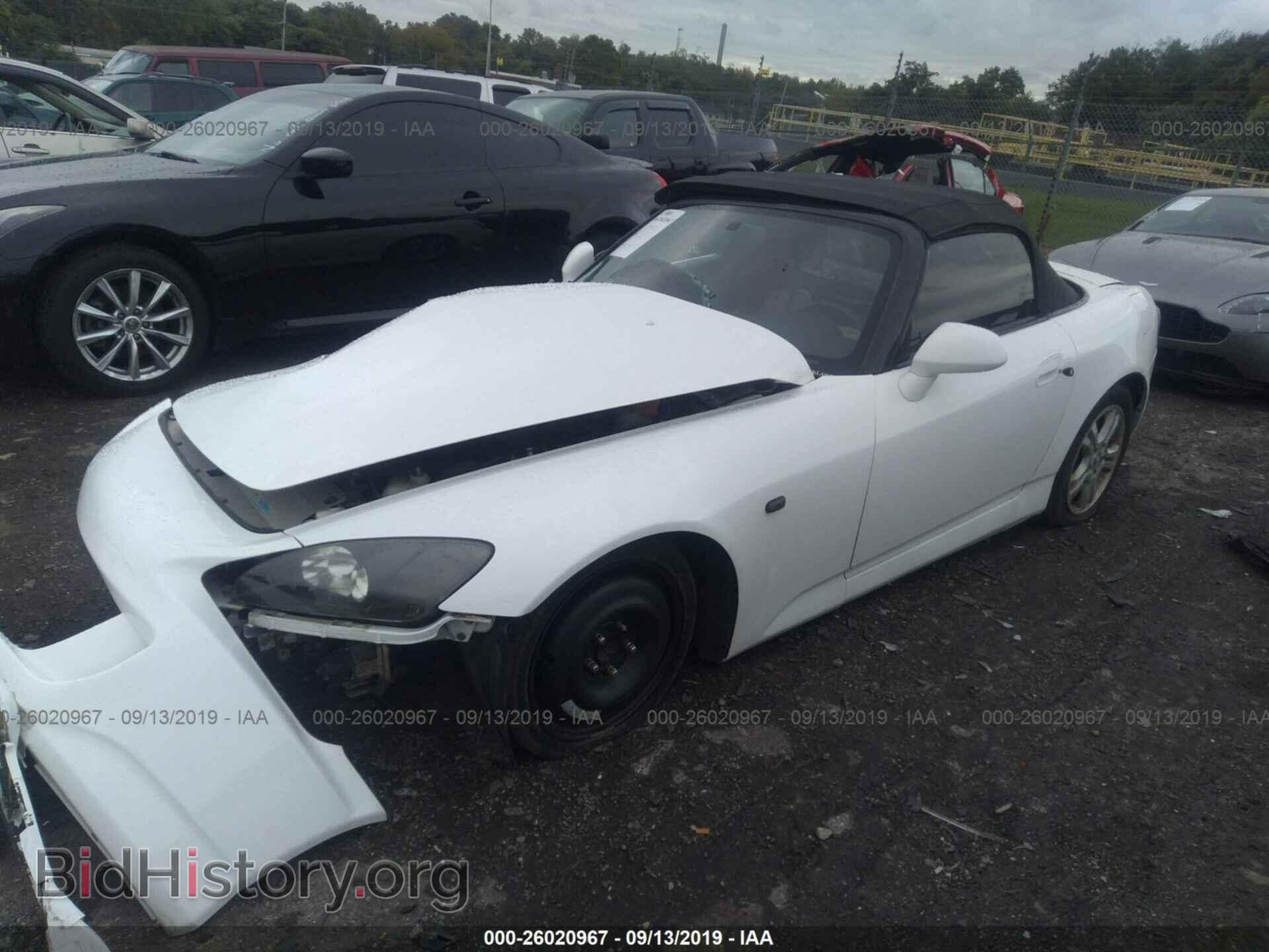 2001 HONDA S2000 - VIN: JHMAP11471T002544 - Фото 2