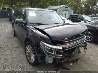 2018 Ford FLEX Limited, black — VIN 2FMGK5D84JBA05882, IAAI