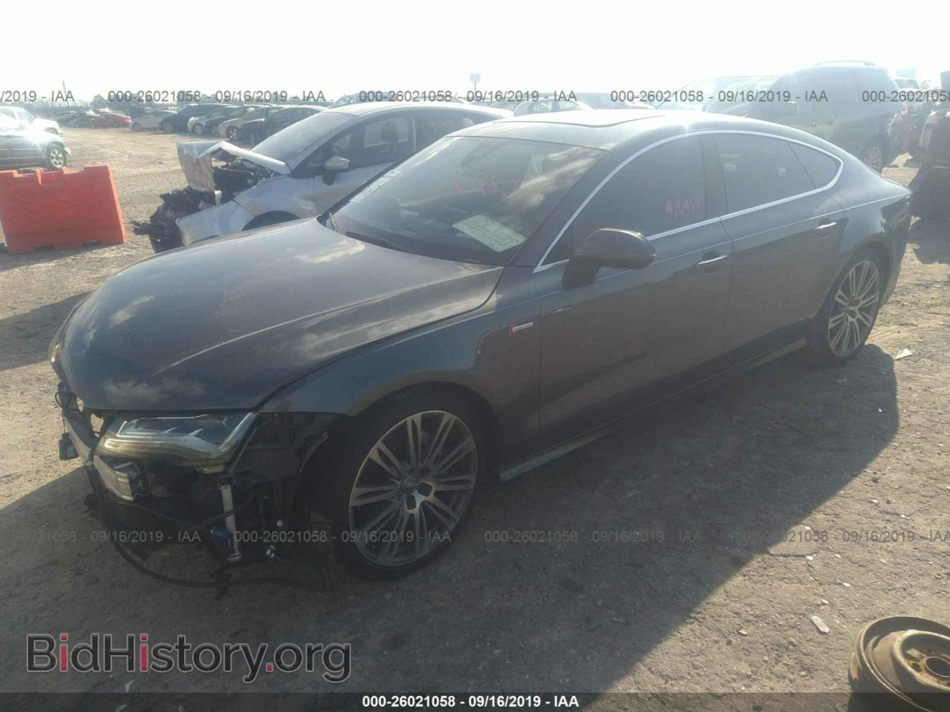 2014 AUDI A7 - VIN: WAU2GAFC0EN052411 - Фото 2