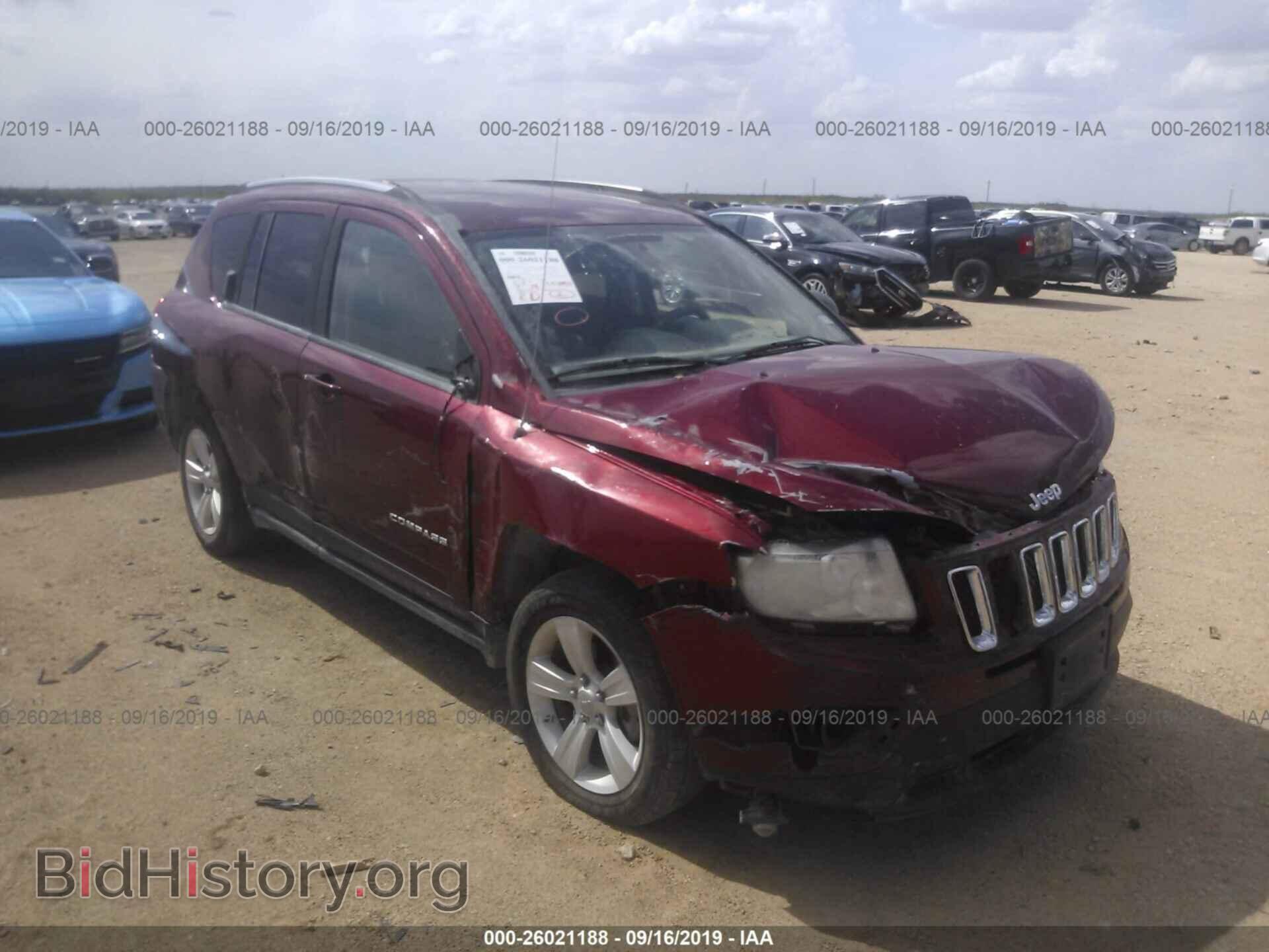 Фотография 1C4NJCBA2CD573618 - JEEP COMPASS 2012