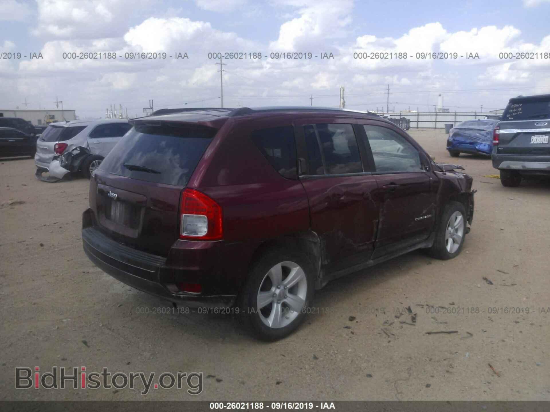 2012 JEEP COMPASS - VIN: 1C4NJCBA2CD573618 - Фото 4