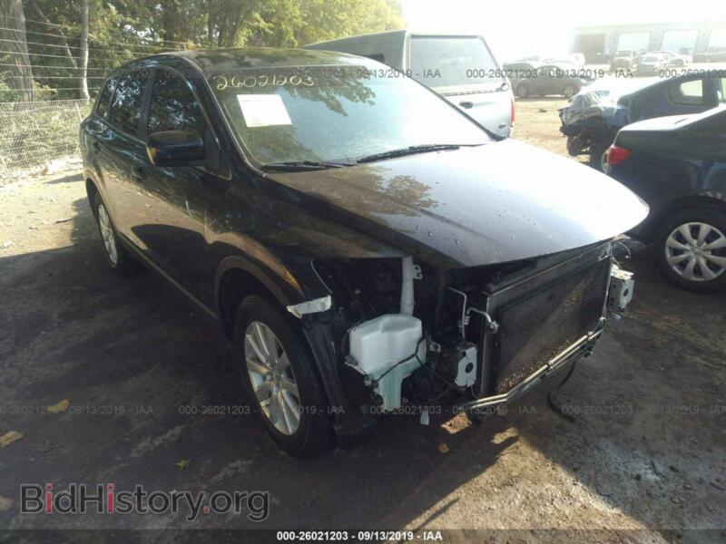2009 Mazda CX-9 (VIN JM3TB28A090171724) — фото 1 из 10, IAAI, повреждение: передняя часть