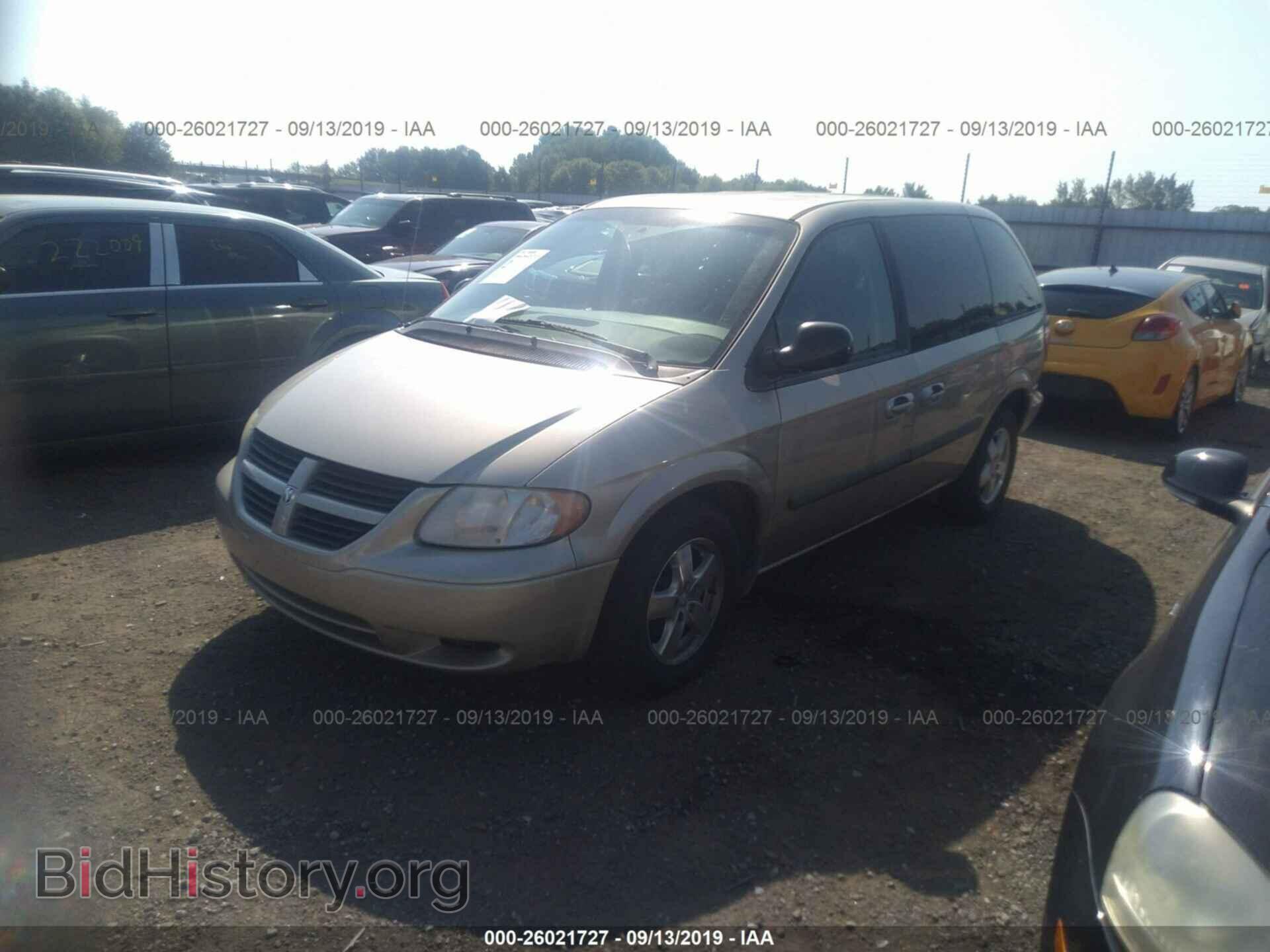 2007 DODGE CARAVAN - VIN: 1D4GP45R17B128869 - Фото 2