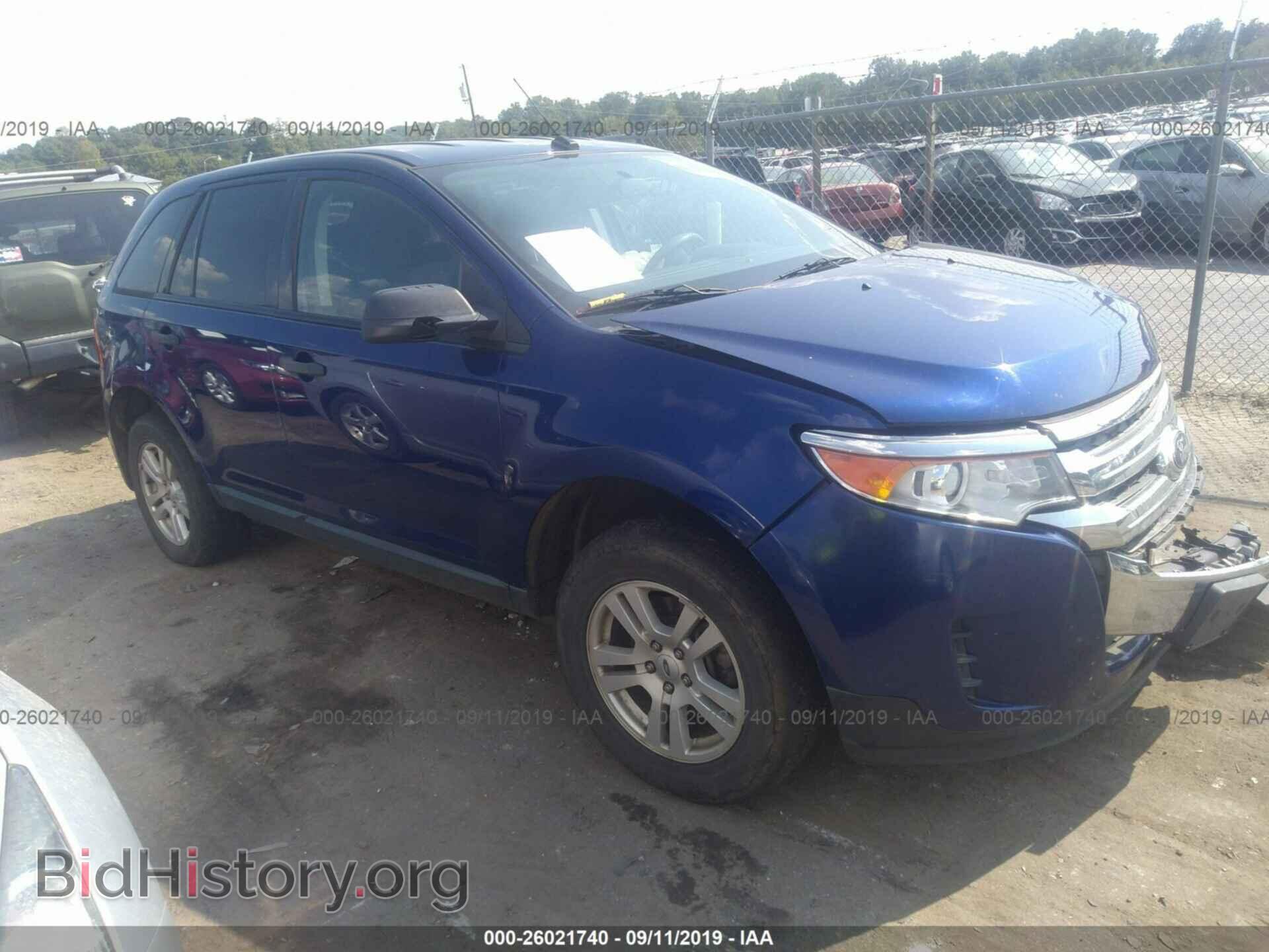 Photo 2FMDK3GC9DBA35746 - FORD EDGE 2013