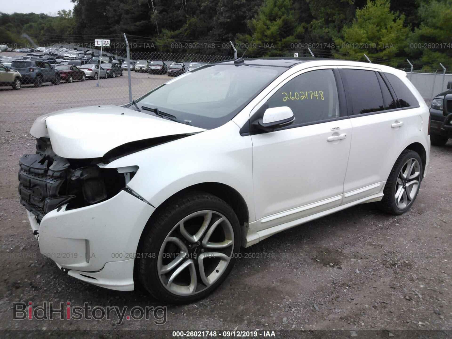 2014 FORD EDGE - VIN: 2FMDK4AK1EBB14786 - Фото 2
