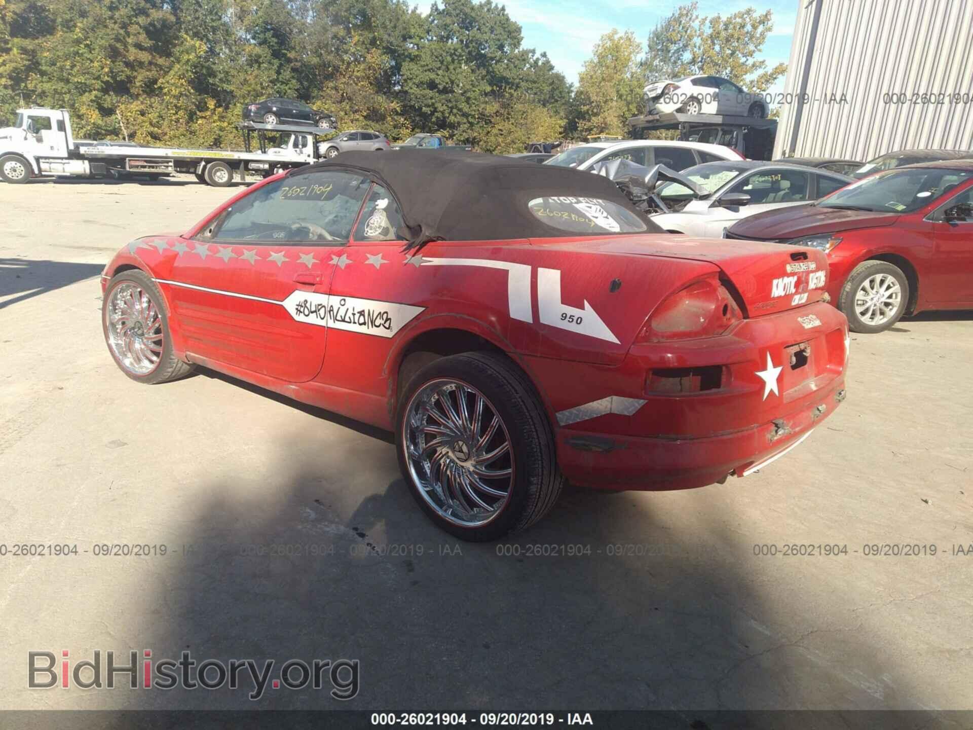 2001 MITSUBISHI ECLIPSE - VIN: 4A3AE45G31E156540 - Фото 3
