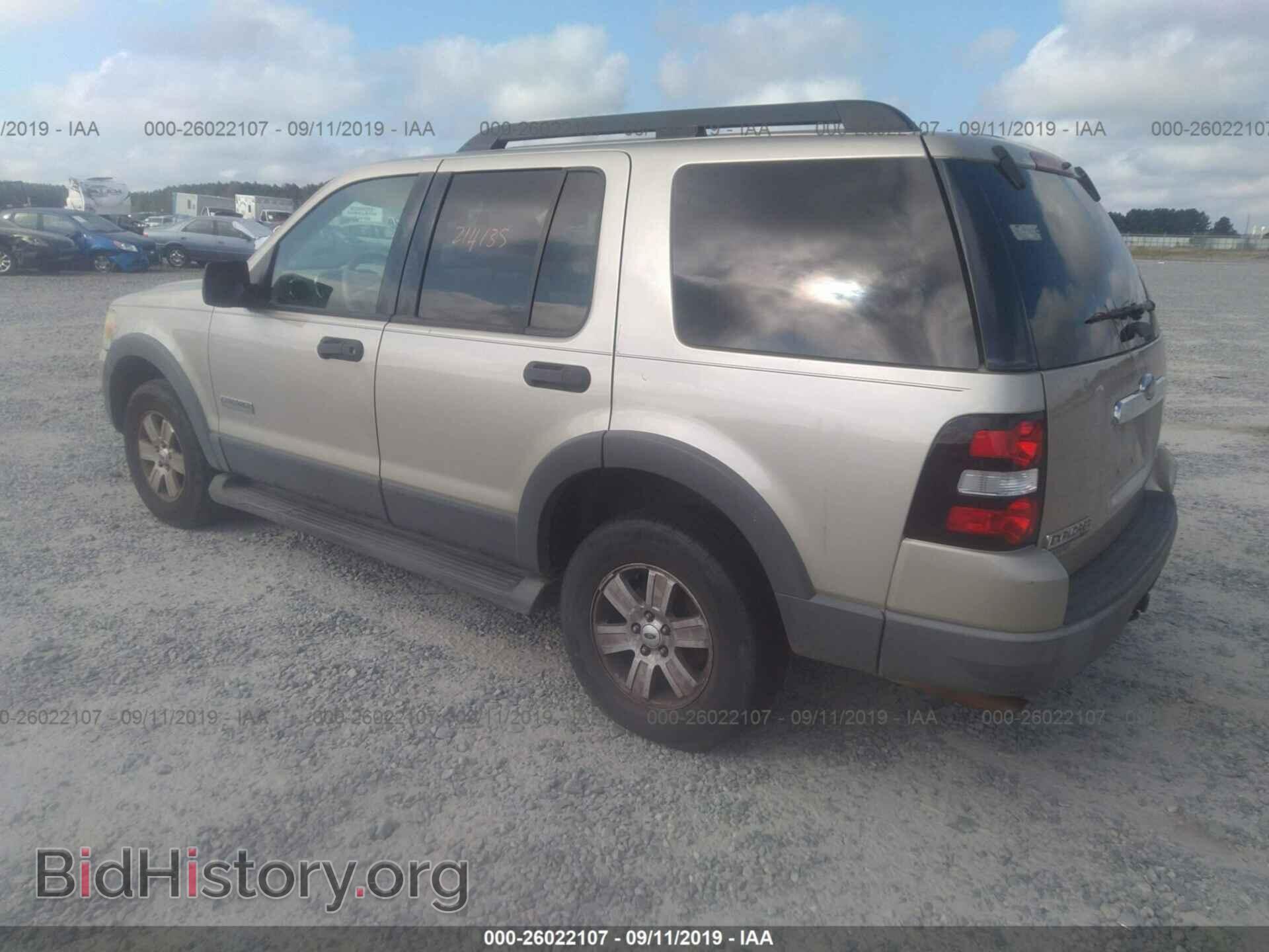 2006 FORD EXPLORER - VIN: 1FMEU63E66UA98517 - Фото 3