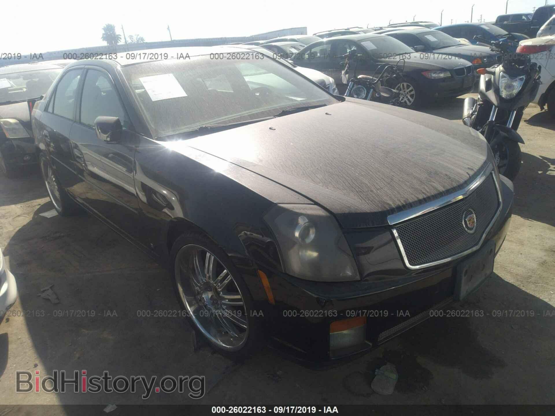 Photo 1G6DP577760126879 - CADILLAC CTS 2006