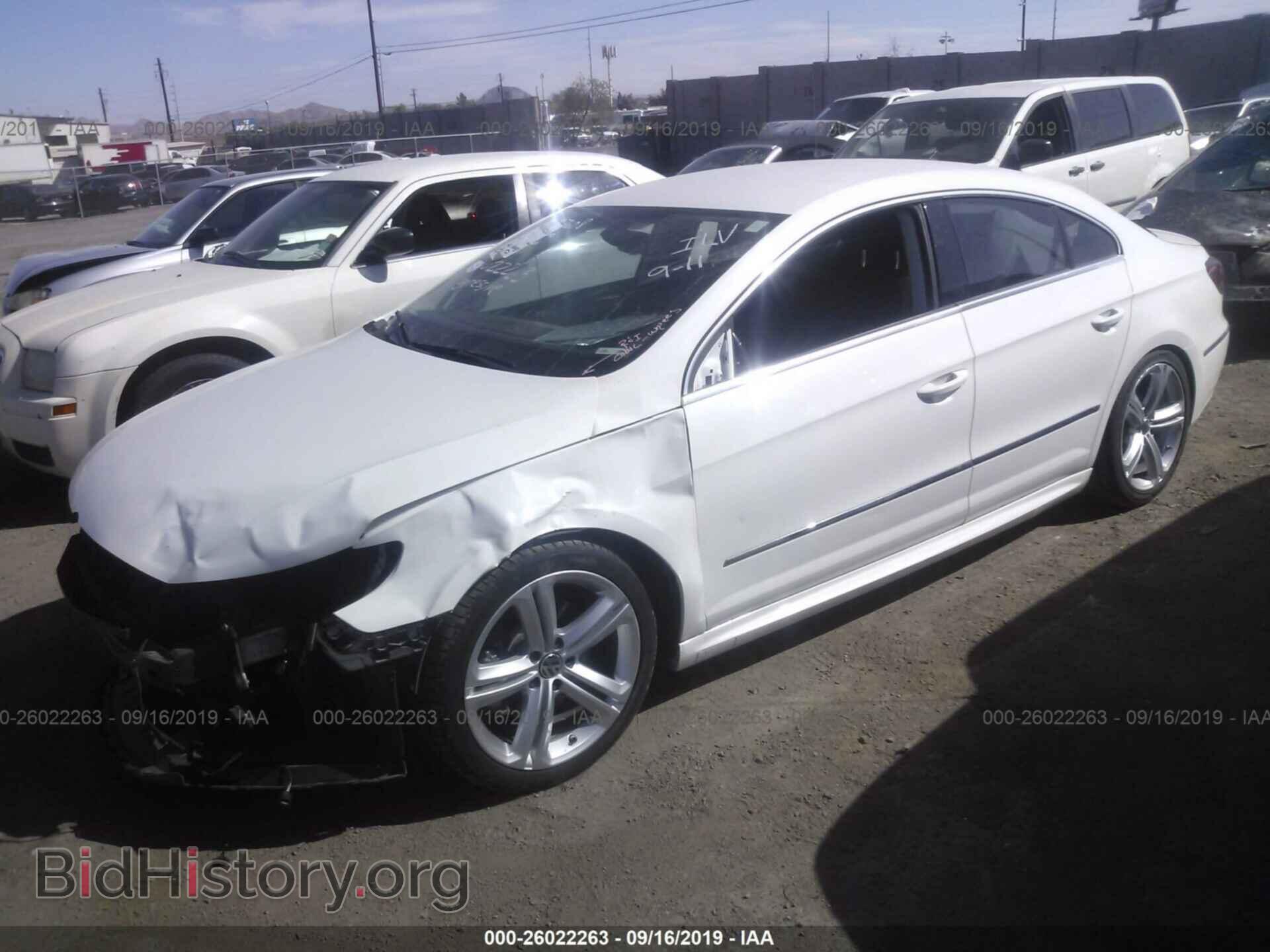 2014 VOLKSWAGEN CC - VIN: WVWBP7ANXEE503066 - Фото 2