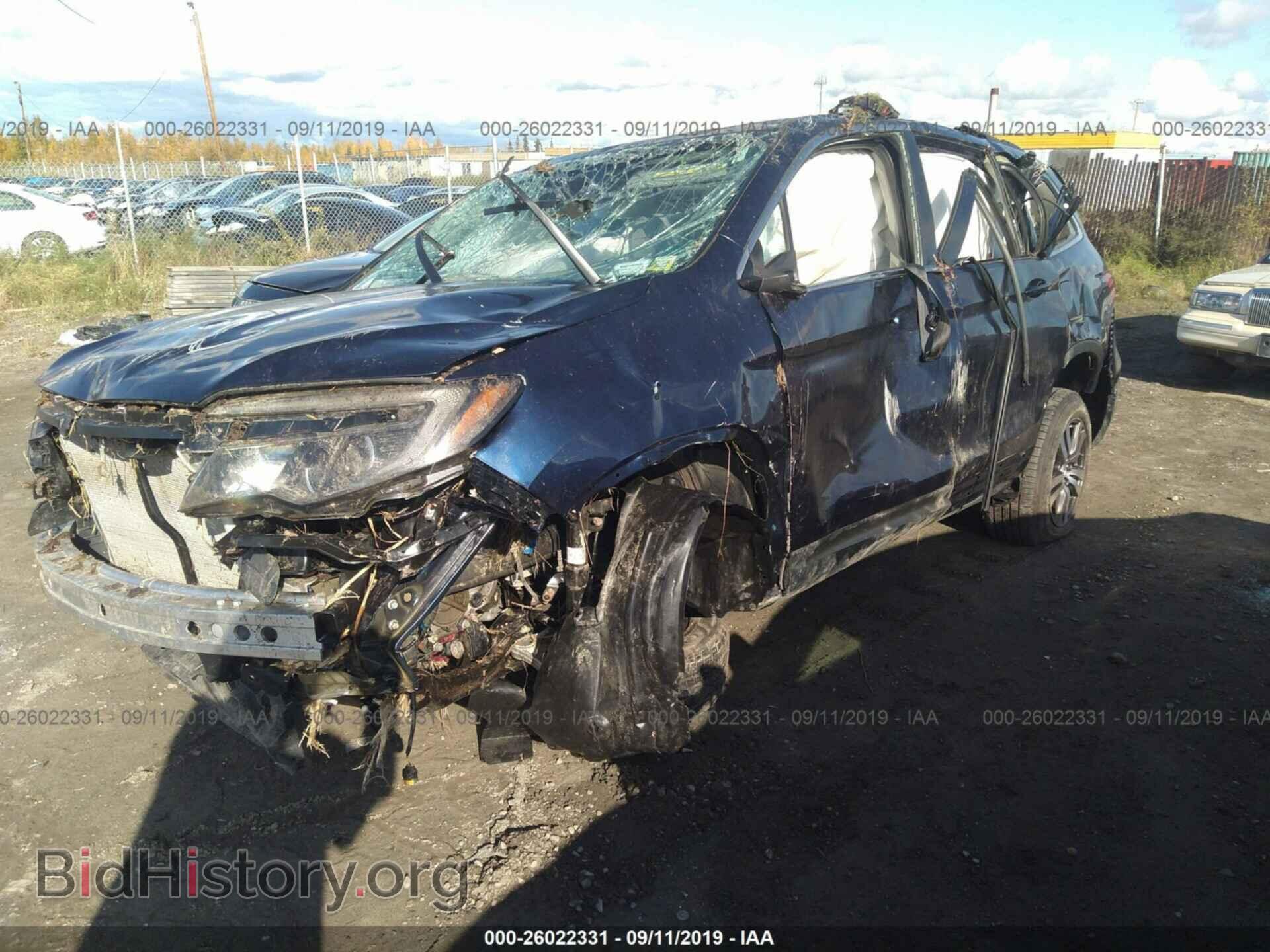2017 HONDA PILOT - VIN: 5FNYF6H5XHB006714 - Фото 2