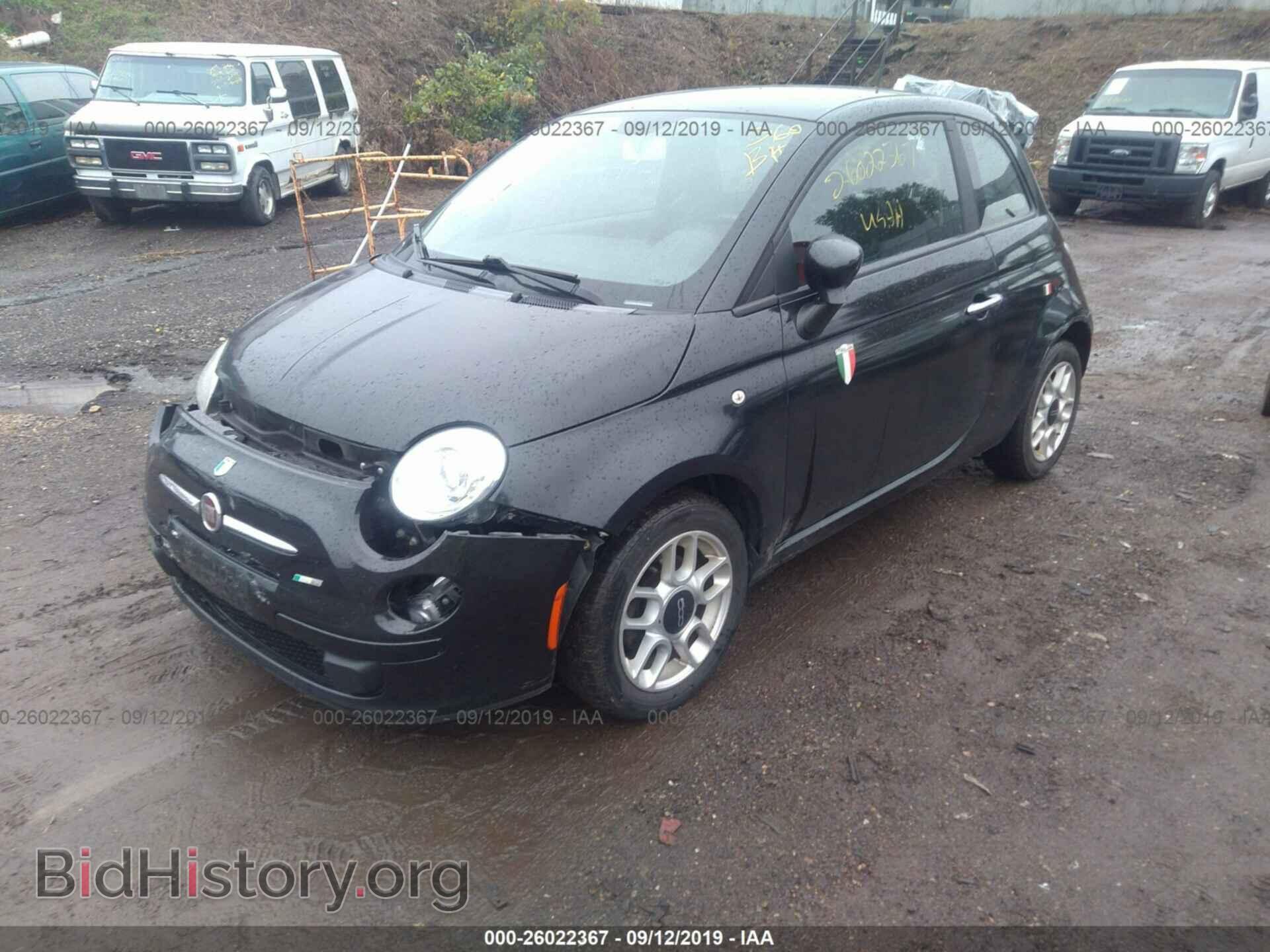 2012 FIAT 500 - VIN: 3C3CFFAR7CT103410 - Photo 2