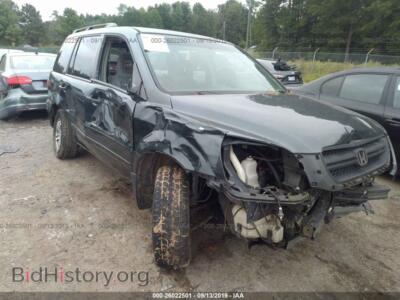 2005 Honda PILOT EX, синий — VIN 5FNYF18445B053081, IAAI